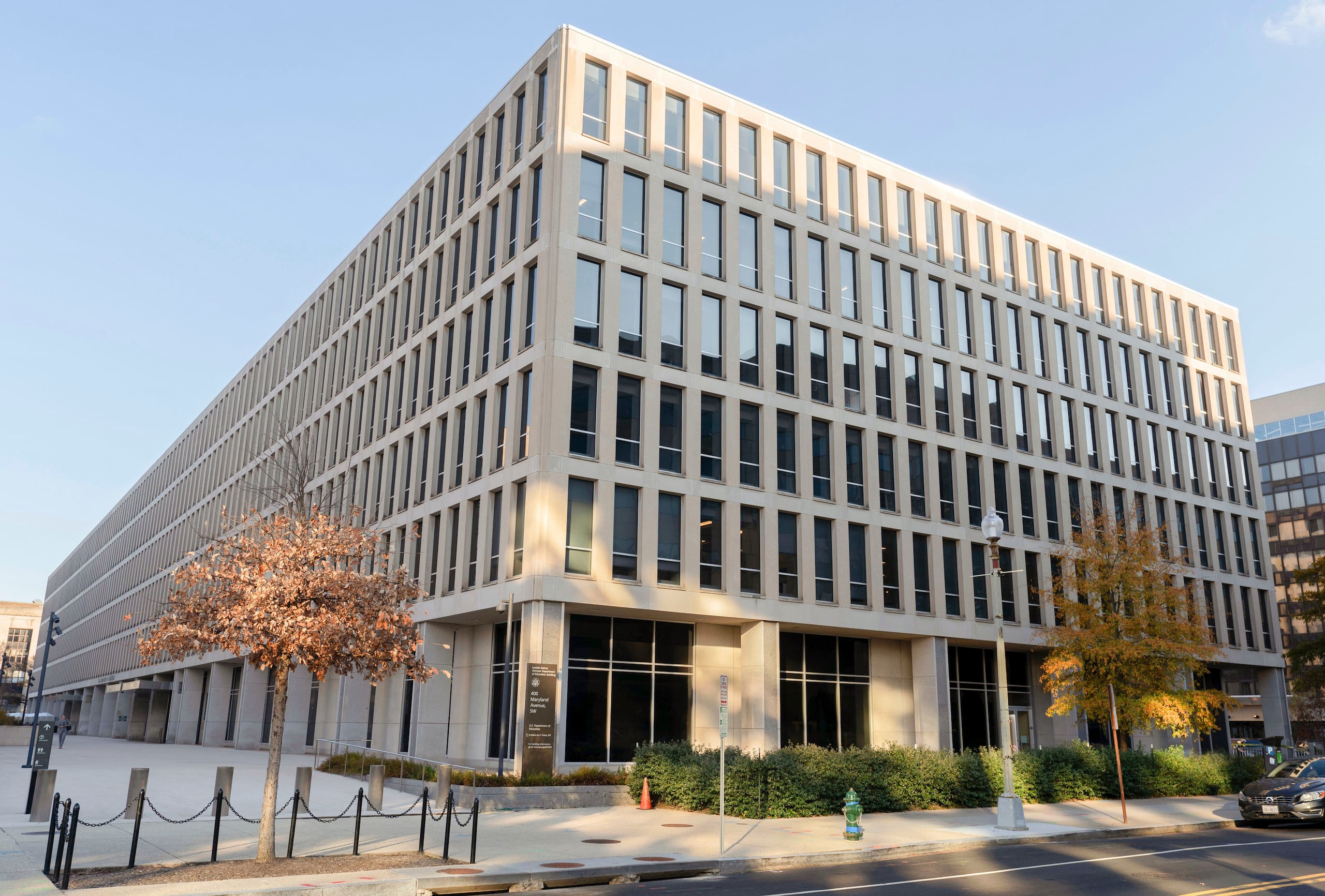 La sede del Departamento de Educación de Estados Unidos, en Washington, el 3 de diciembre del 2024. (AP foto/Jose Luis Magana)