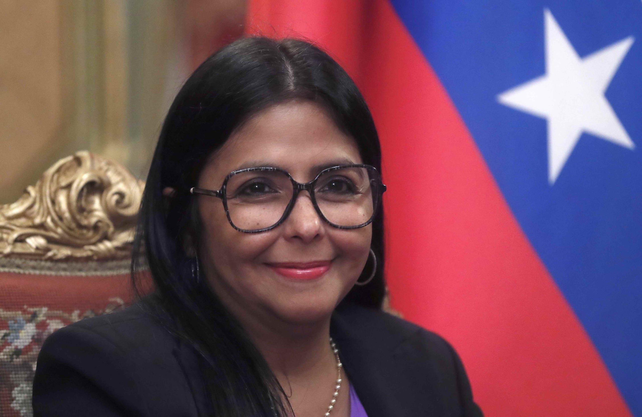 La restricción se anunció en vísperas de que la vicepresidenta de Venezuela, Delcy Rodríguez, emprendiera un viaje a Nueva York para intervenir en nombre del país ante la Asamblea General. (EFE / Maxim Shipenkov)