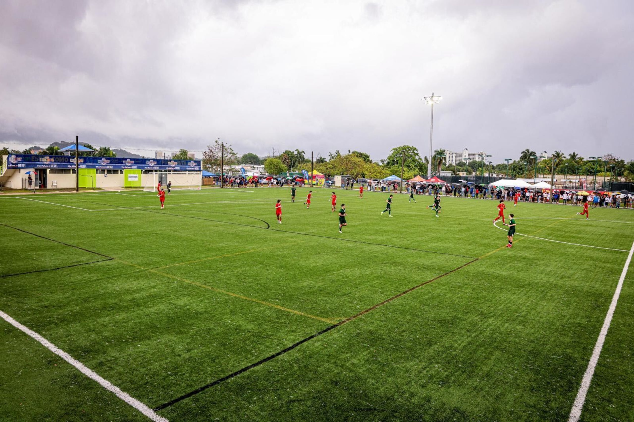 La cancha de Bayamón Soccer Complex 2.