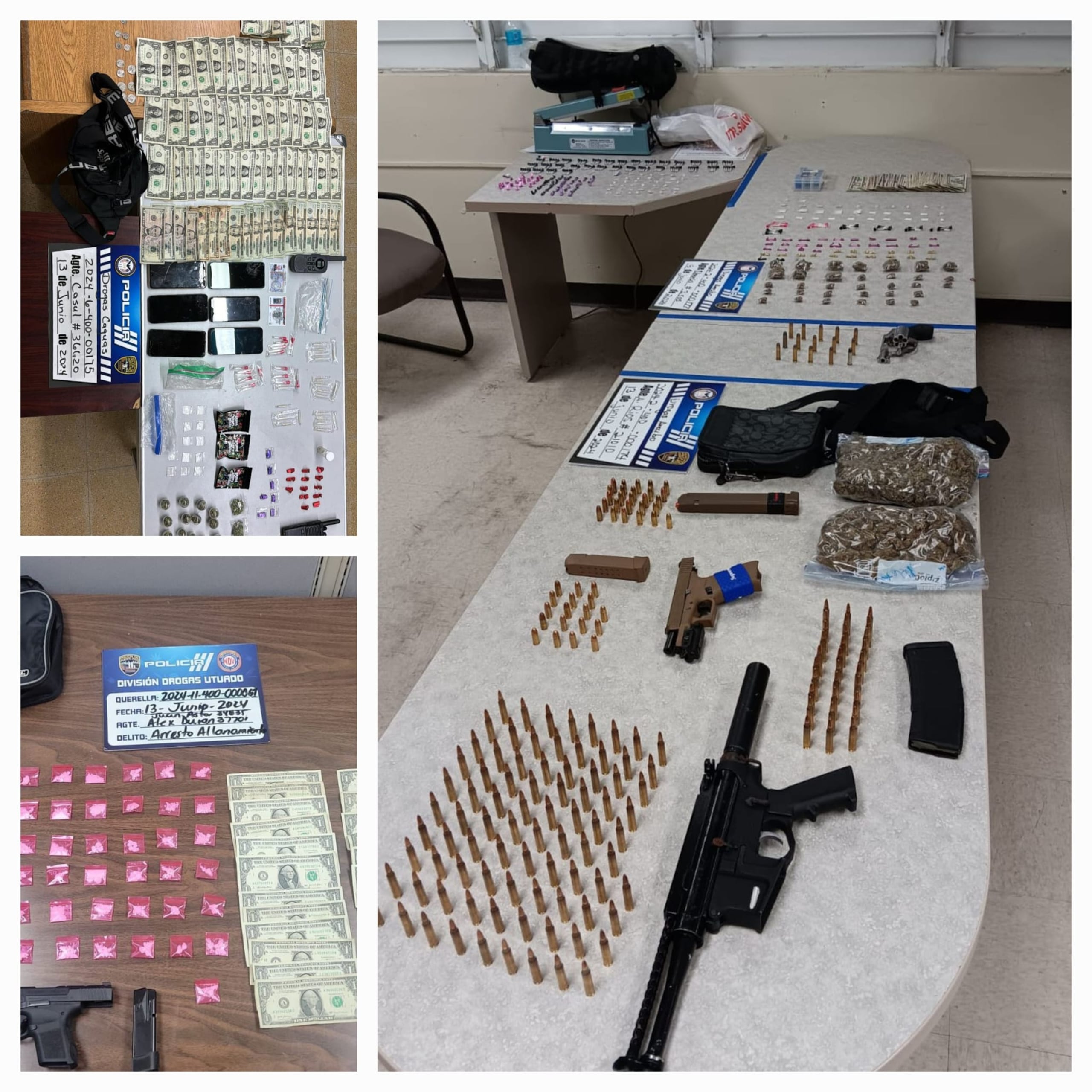 Resultado de intervención en áreas donde operan puntos de trasiego de sustancias controladas que se vinculan con incidentes violentos.