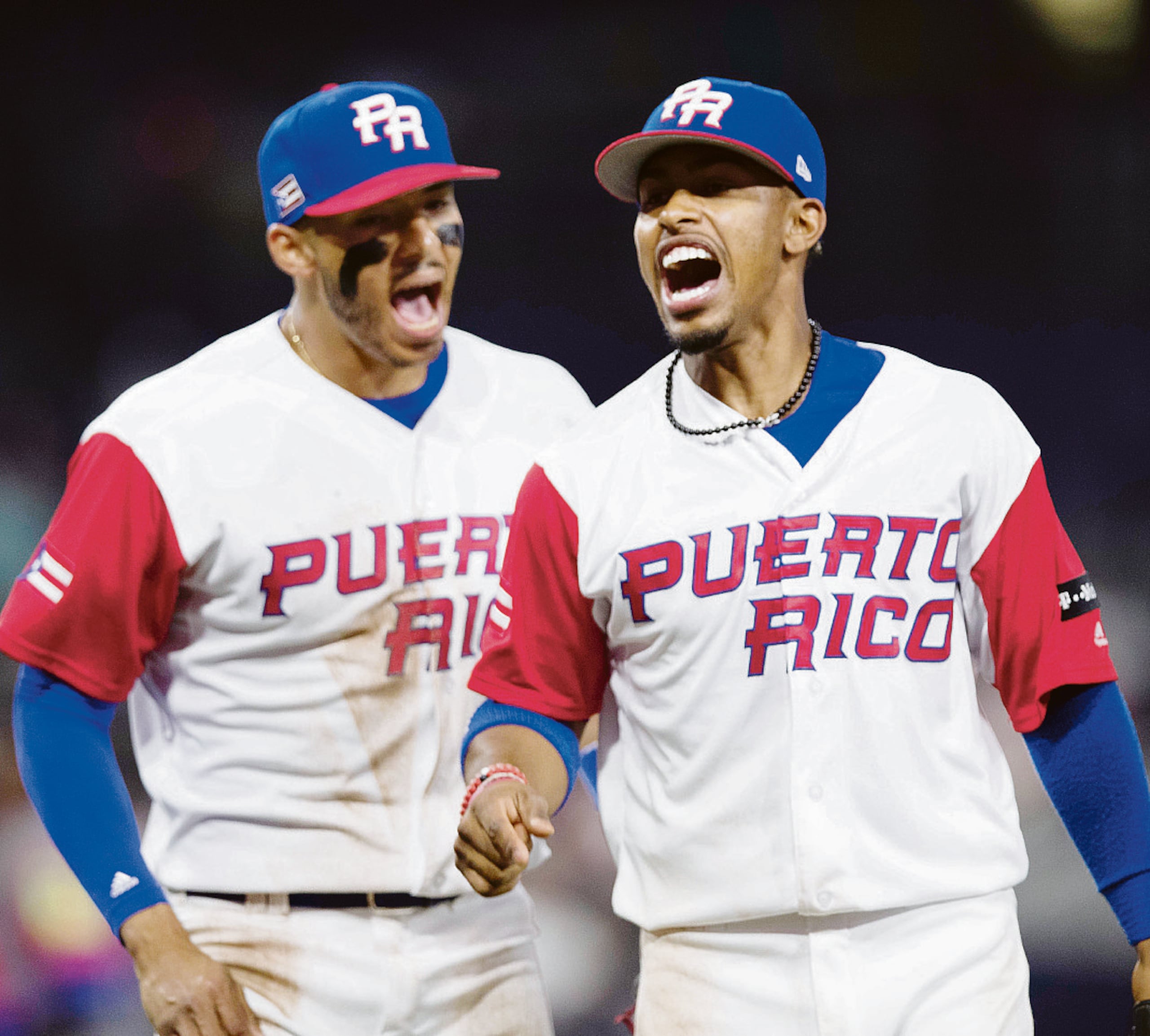 Carlos Correa, a la izquierda, y Francisco Lindor, formaron parte del llamado Team Rubio en el Clásico Mundial del 2017.