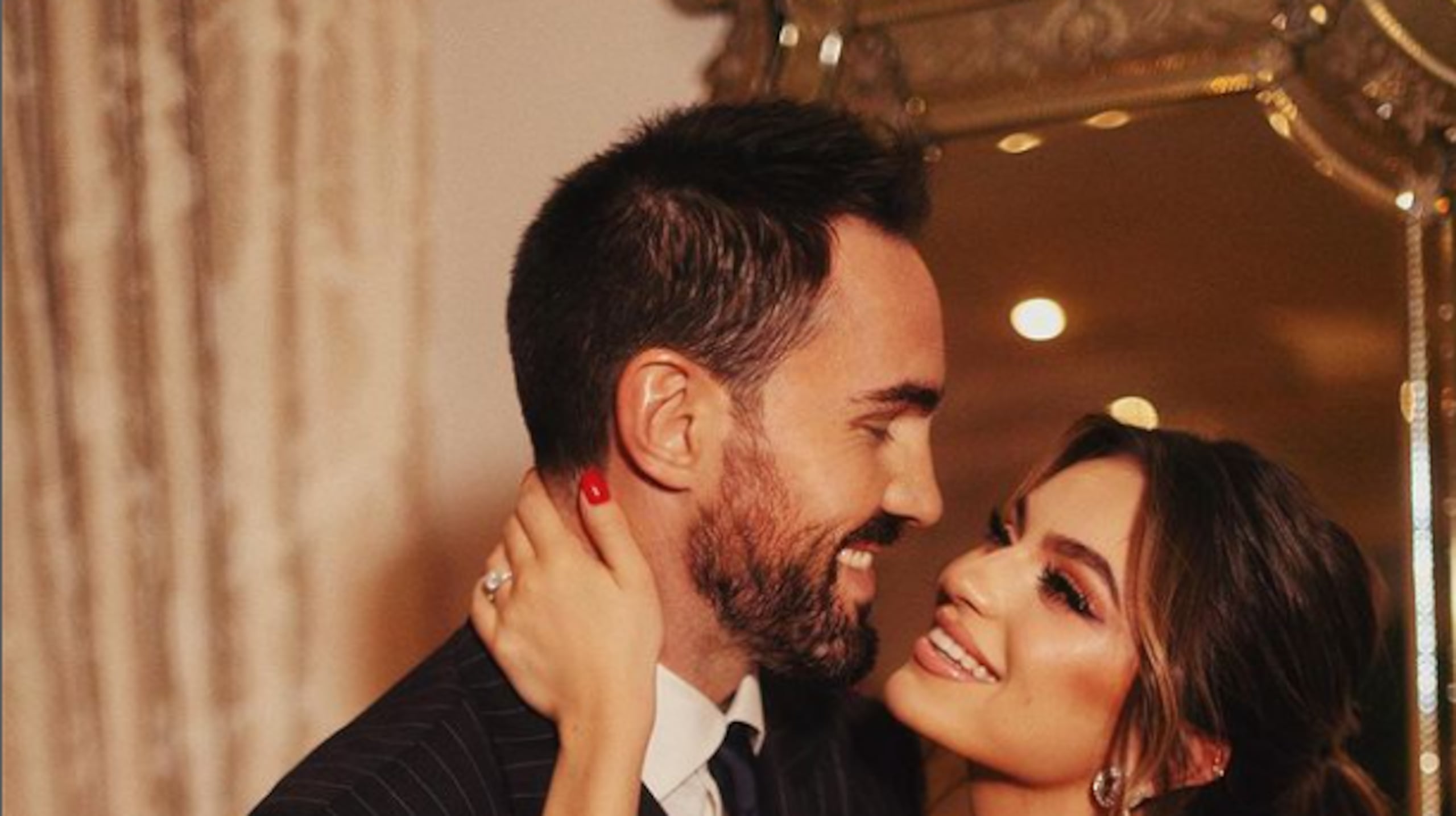 La actriz Sofía Castro y su esposo