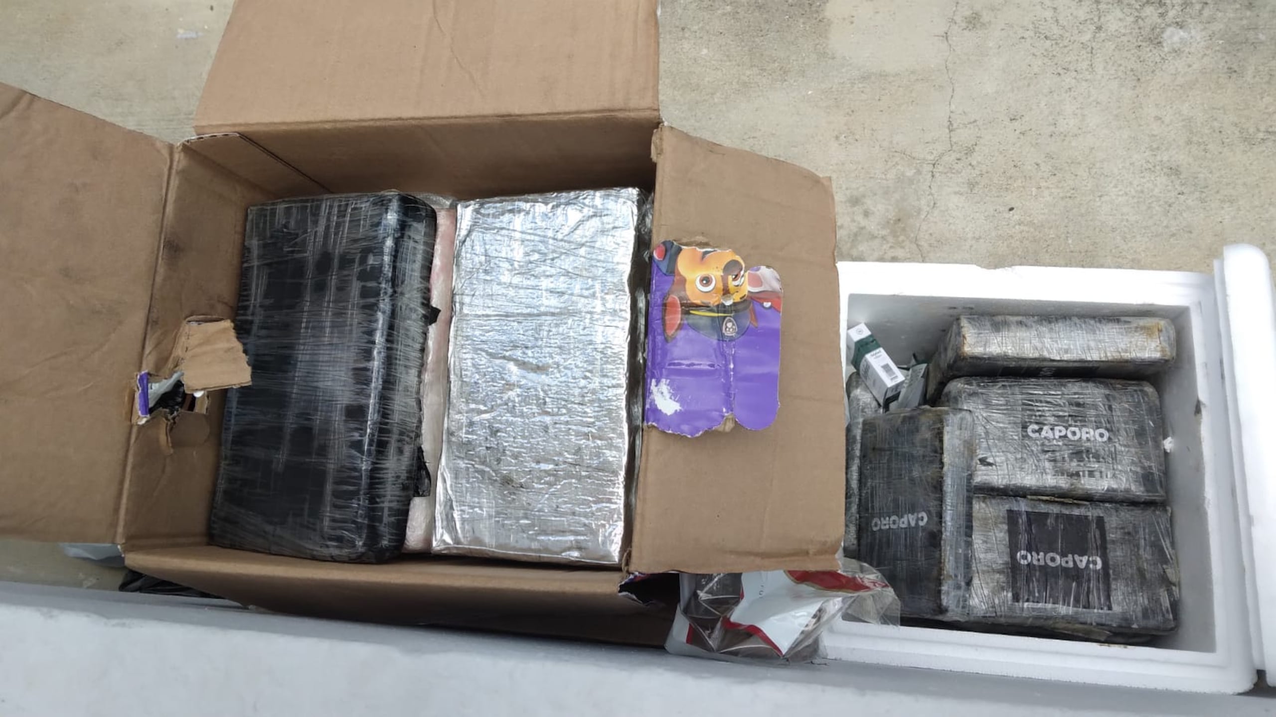 La División de Drogas Metropolitana diligenció cuatro allanamientos en Villa Palmeras donde ocupó 22 kilos de cocaína y arrestó a los líderes de la organización criminal de Las FARC.