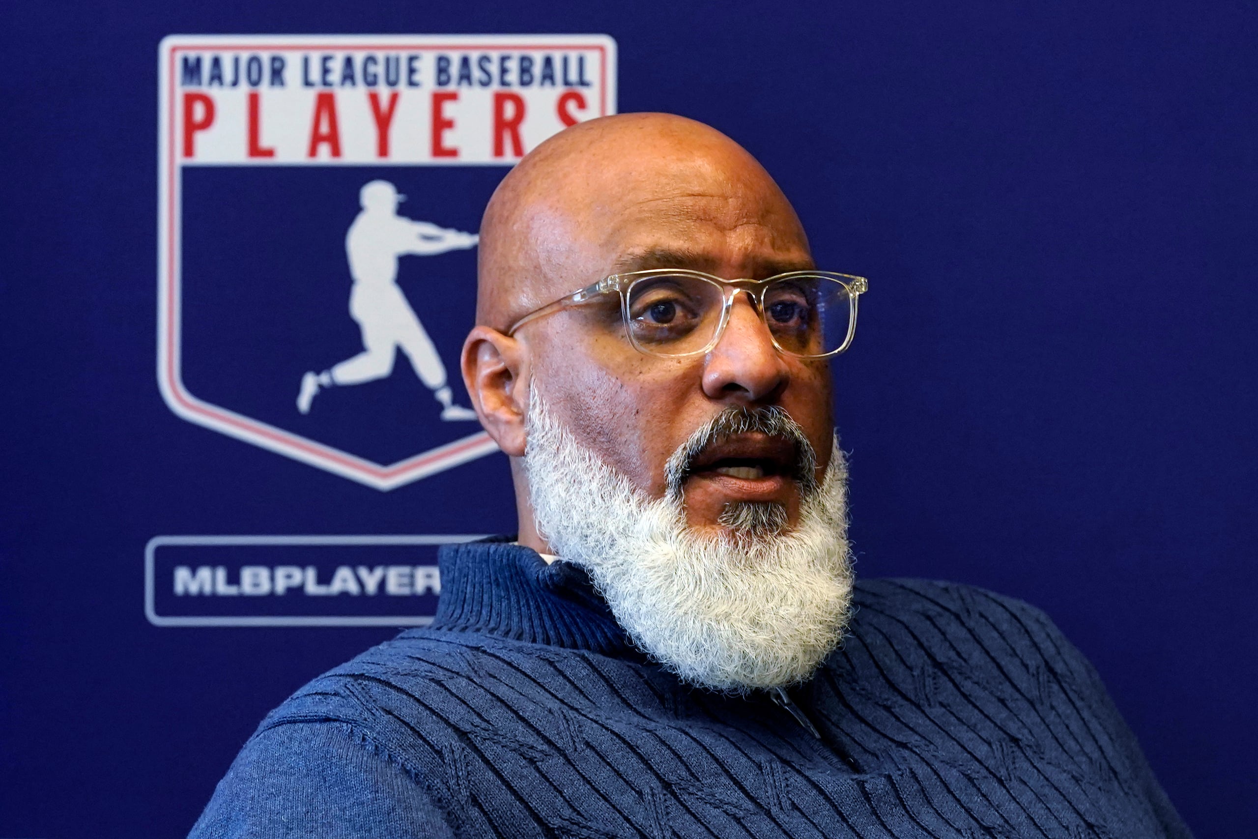 El exjugador Tony Clark es el director ejecutivo de la Asociación de Jugadores de Béisbol de las Grandes Ligas.