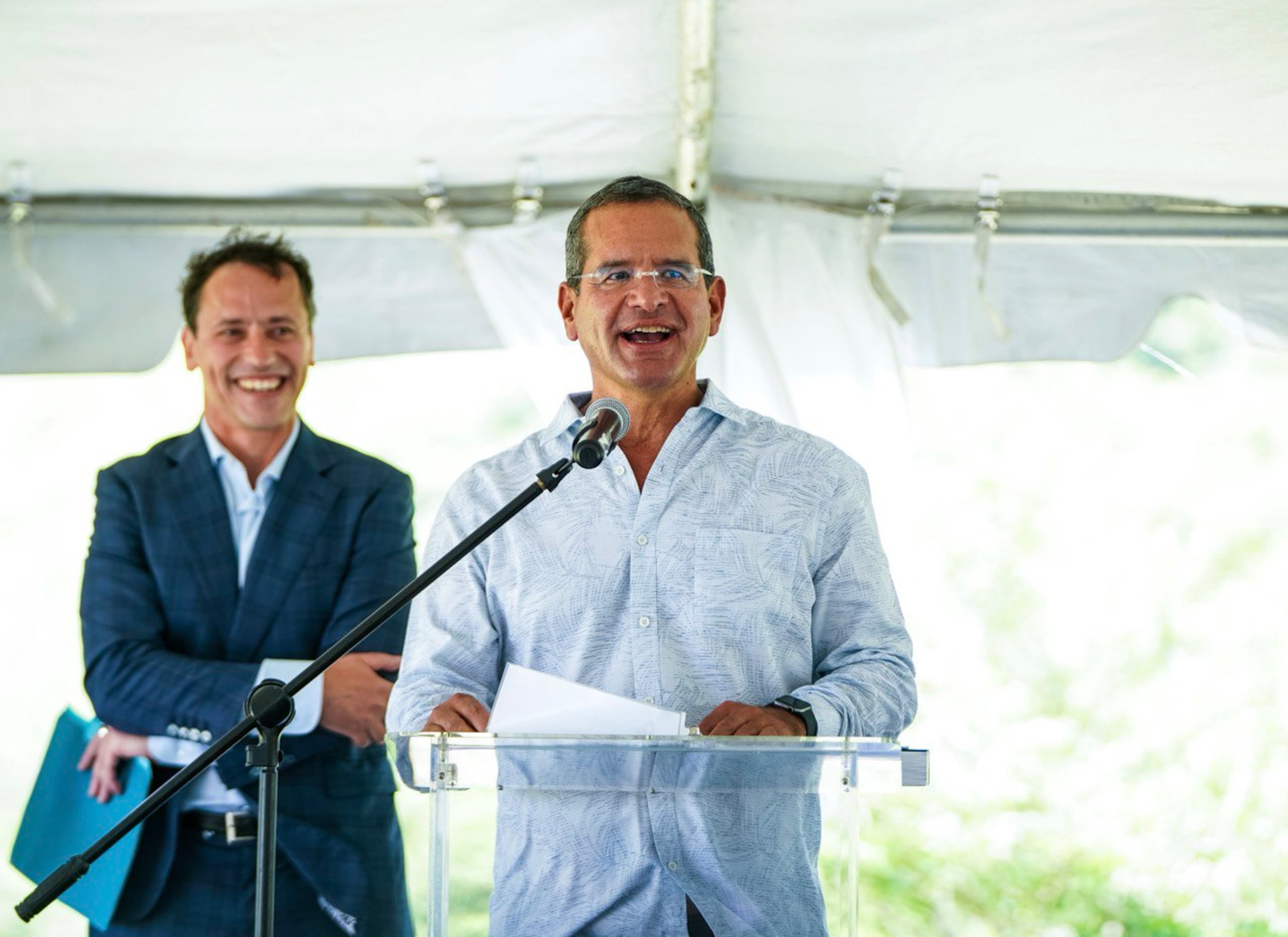 Pedro Pierluisi, visitó hoy las instalaciones.