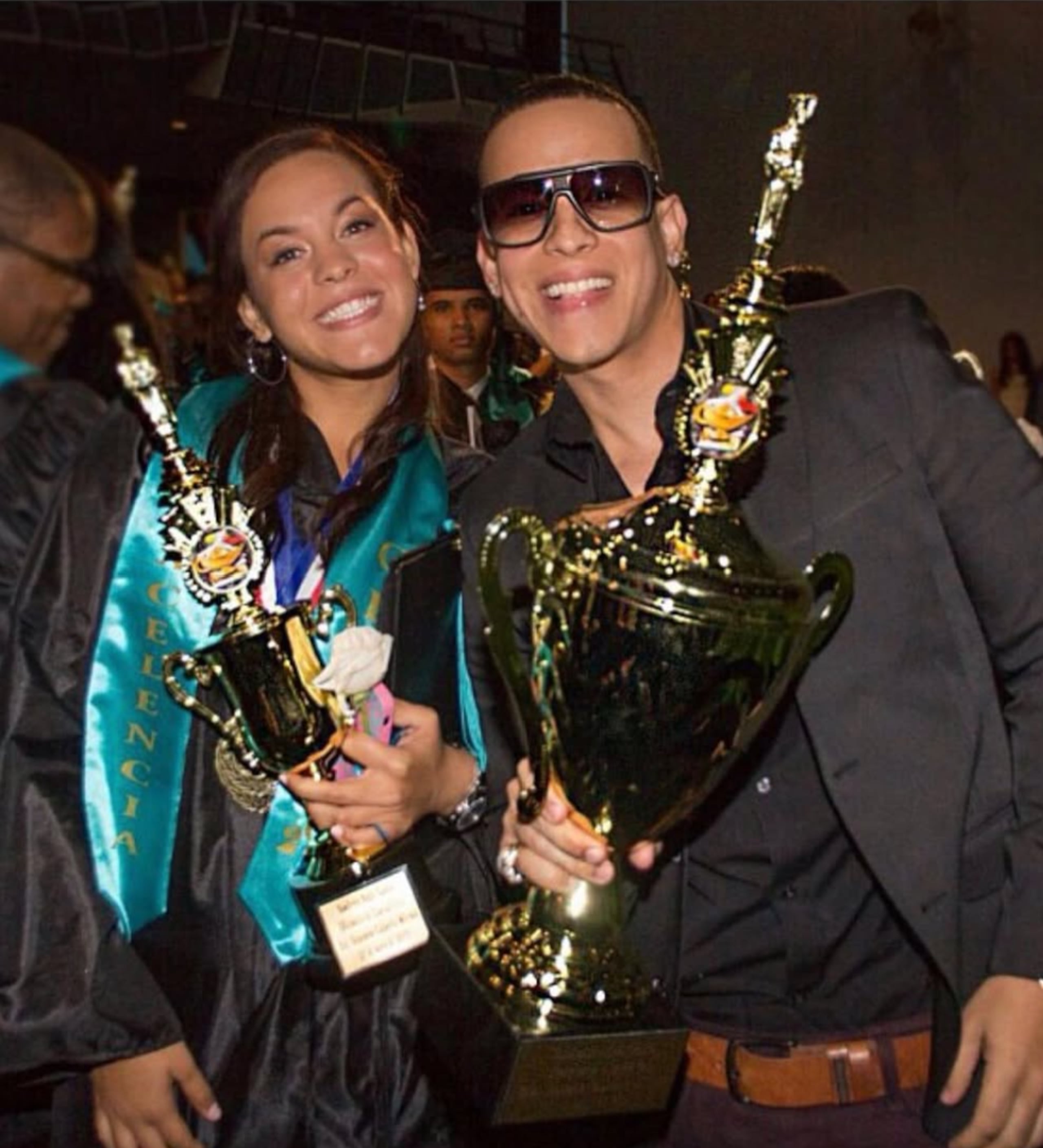 Daddy Yankee y Yamilette.