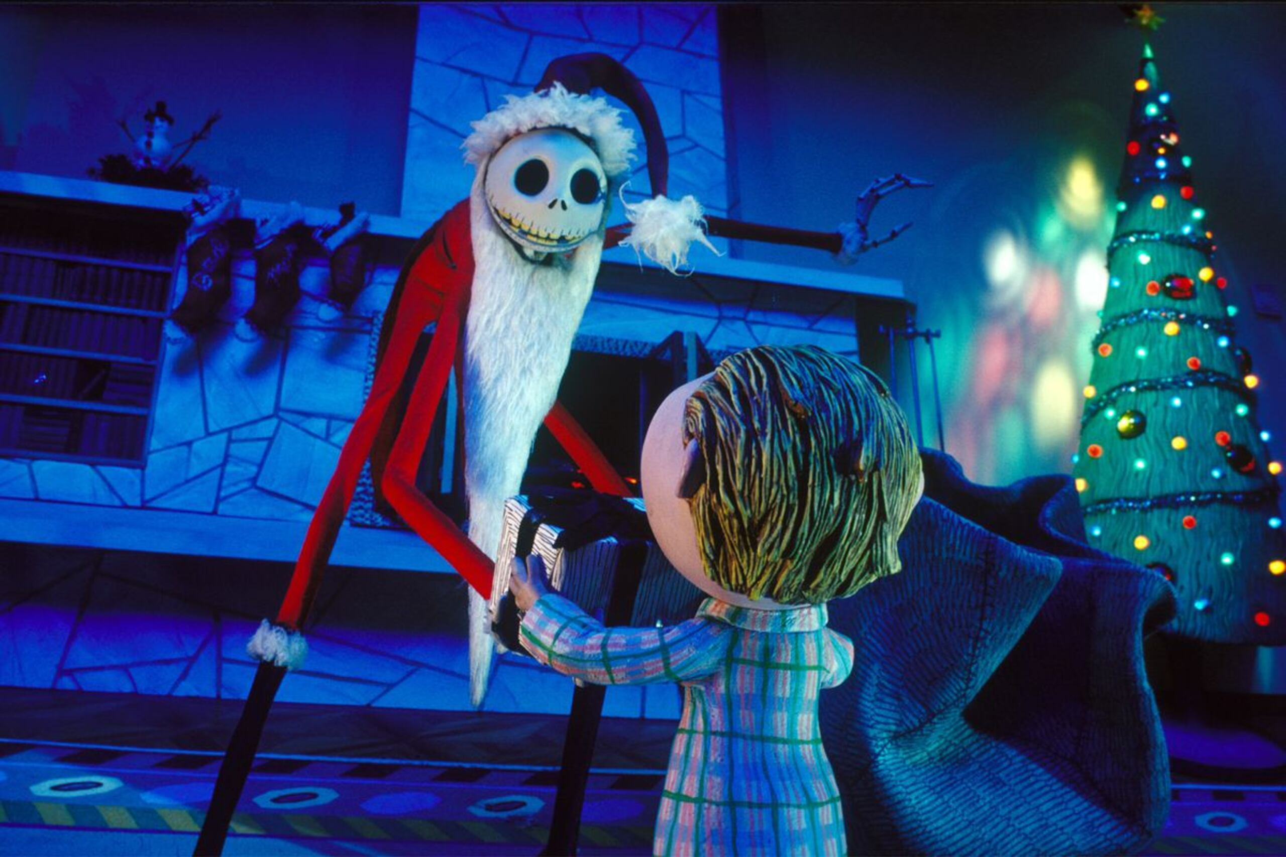 The Nightmare Before Christmas (1993) es una película favorita de la Navidad y, también, tiene errores de continuidad.