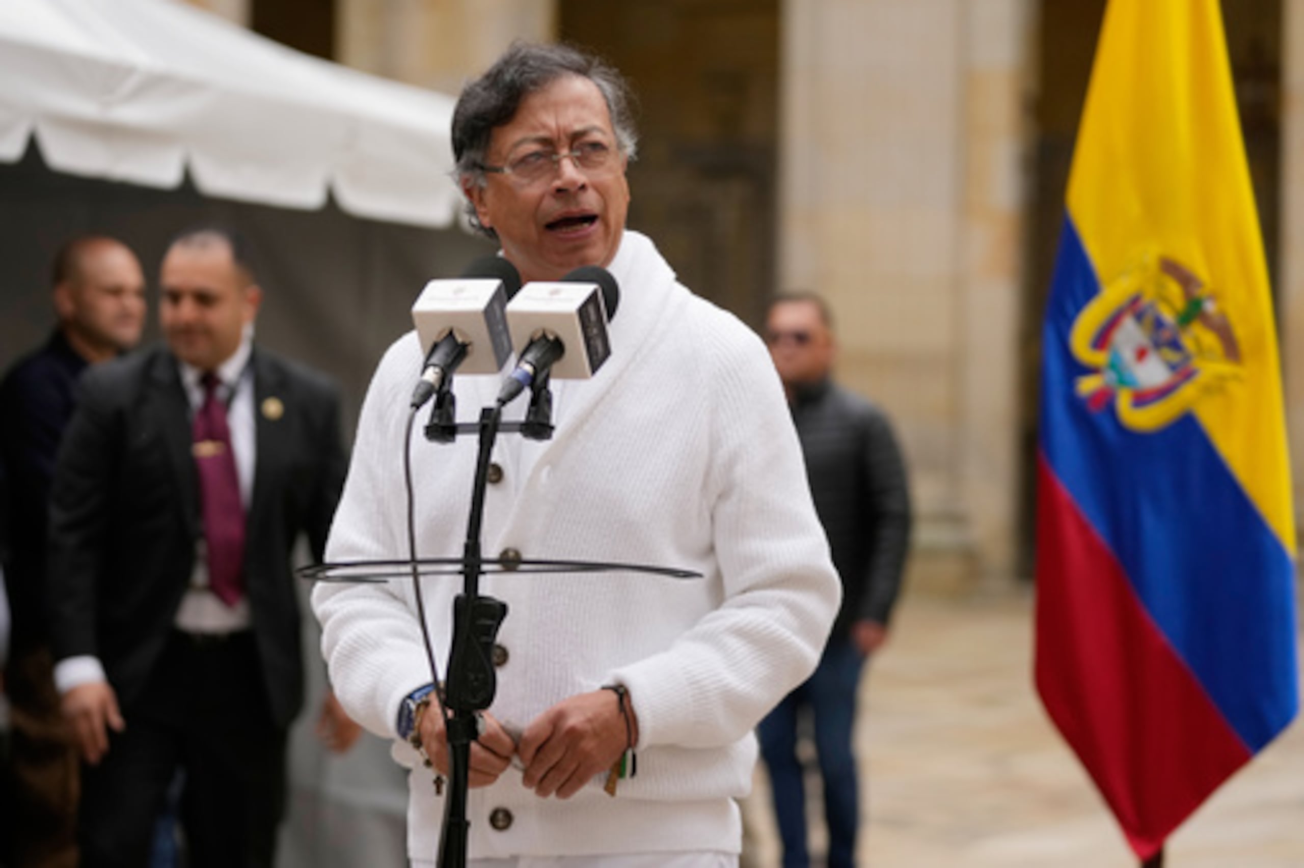 El presidente de Colombia, Gustavo Petro.