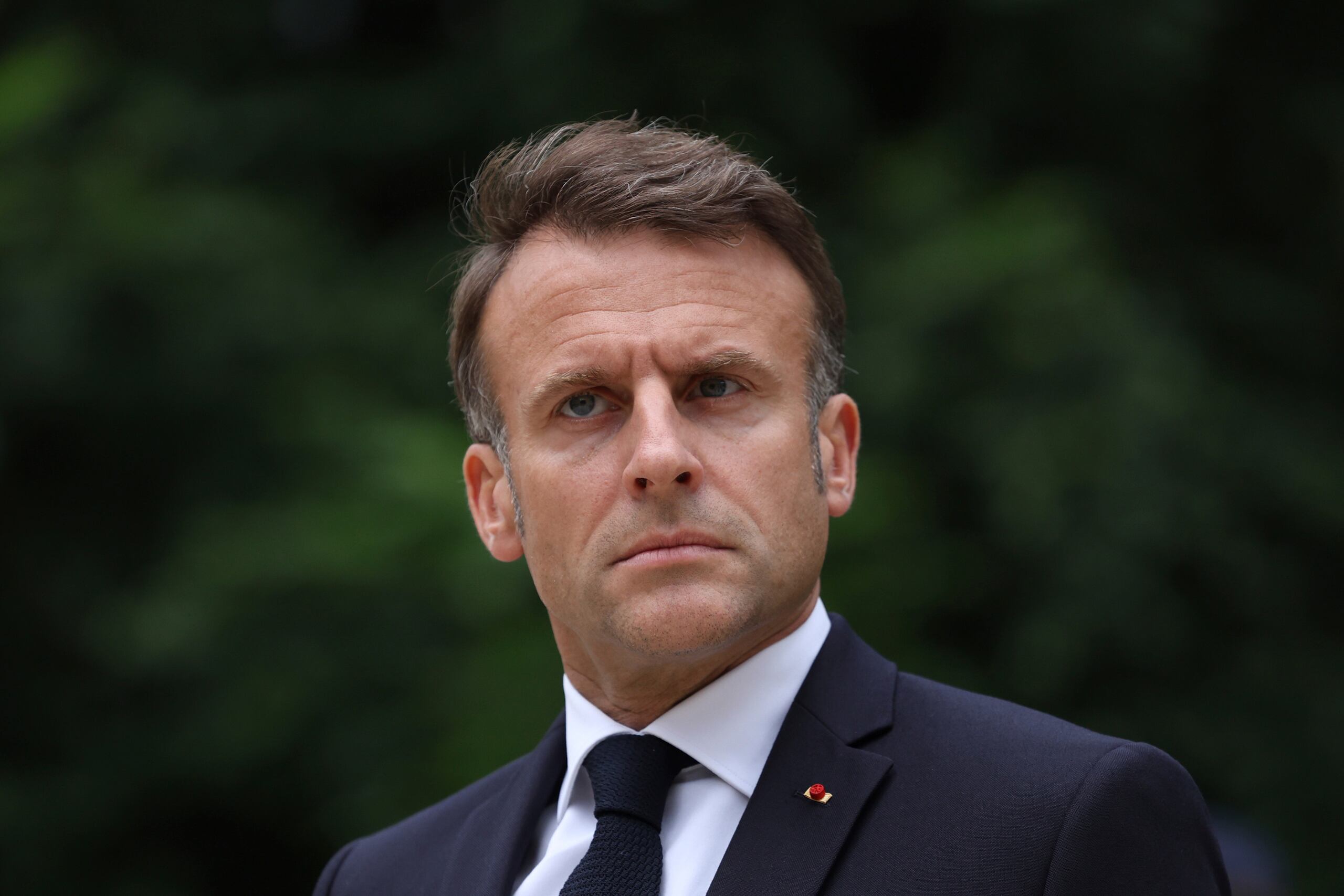 El presidente francés Emmanuel Macron.