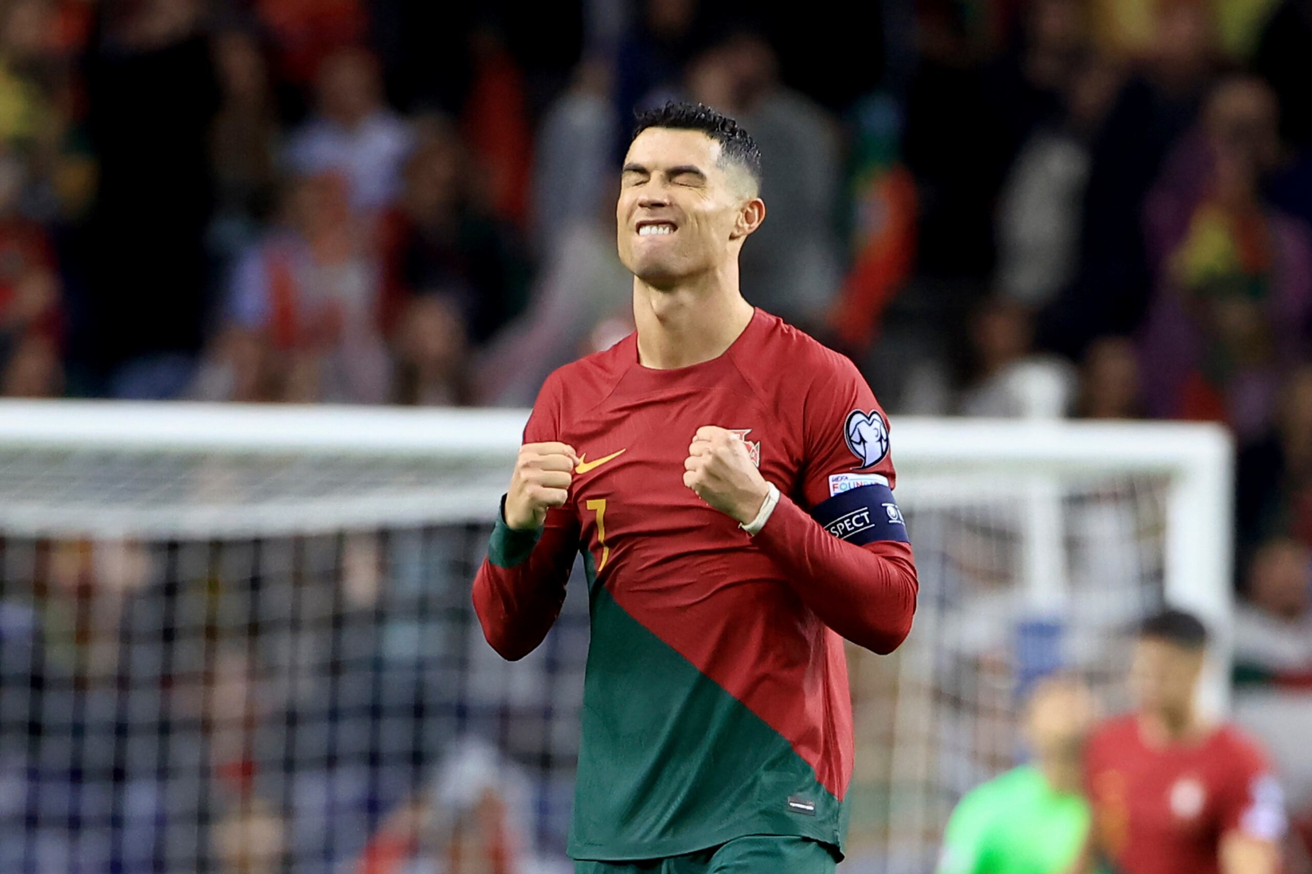 Cristiano Ronaldo celebra una jugada.