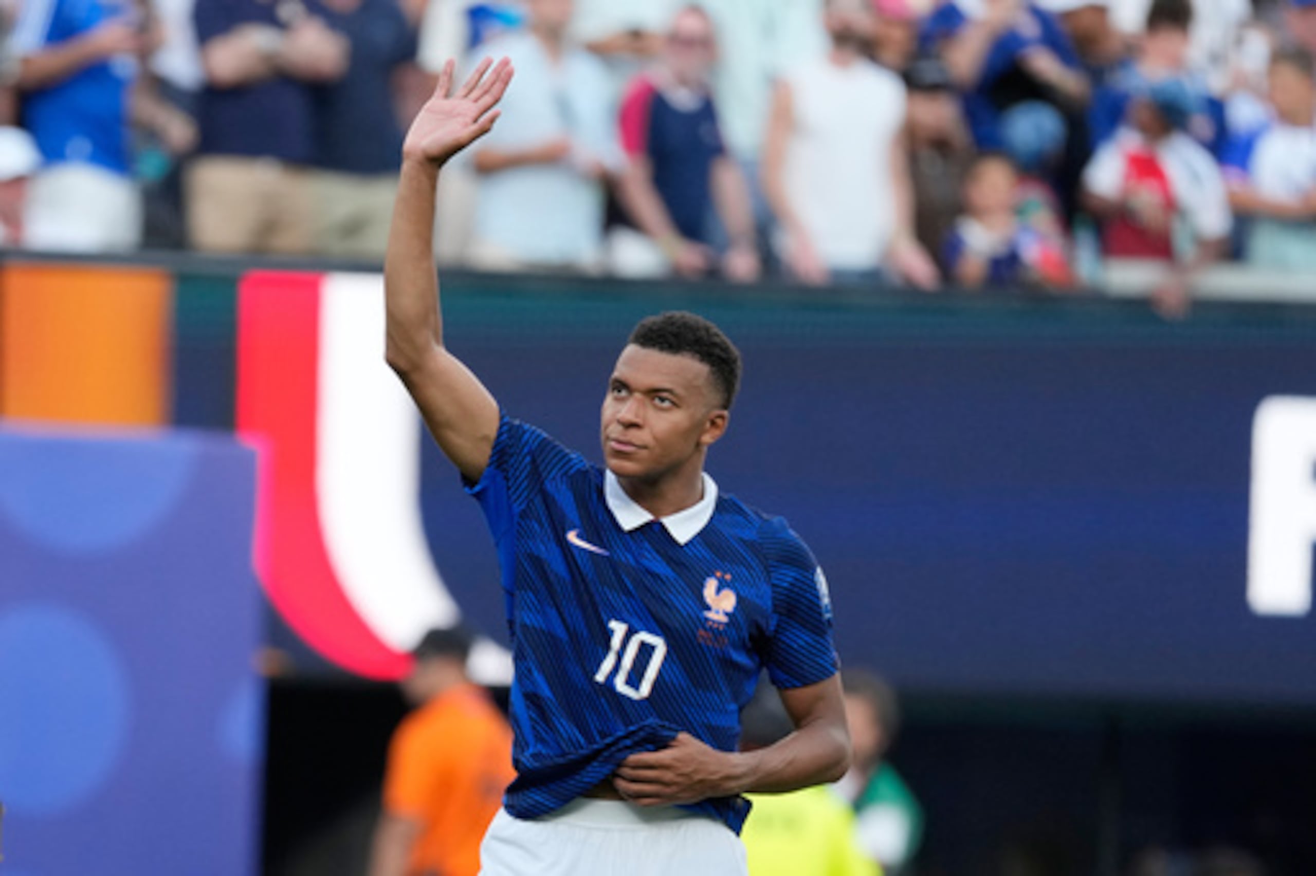 El astro francés Kylian Mbappé.