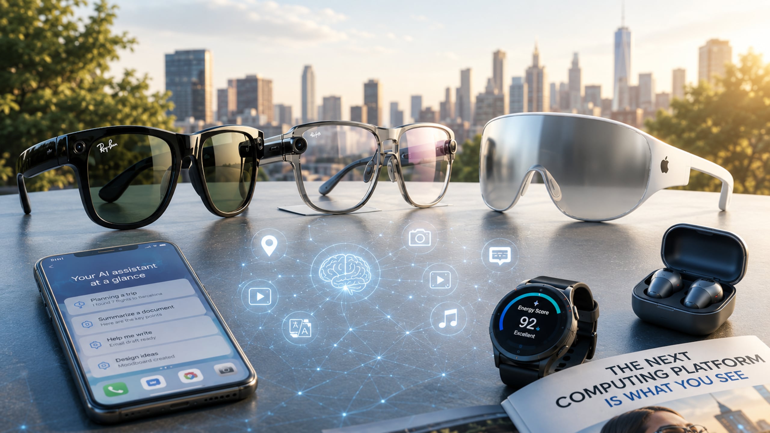 compañías como Meta, Google, Samsung y Apple comienzan a posicionarse para lo que podría convertirse en la próxima gran plataforma tecnológica después del celular.