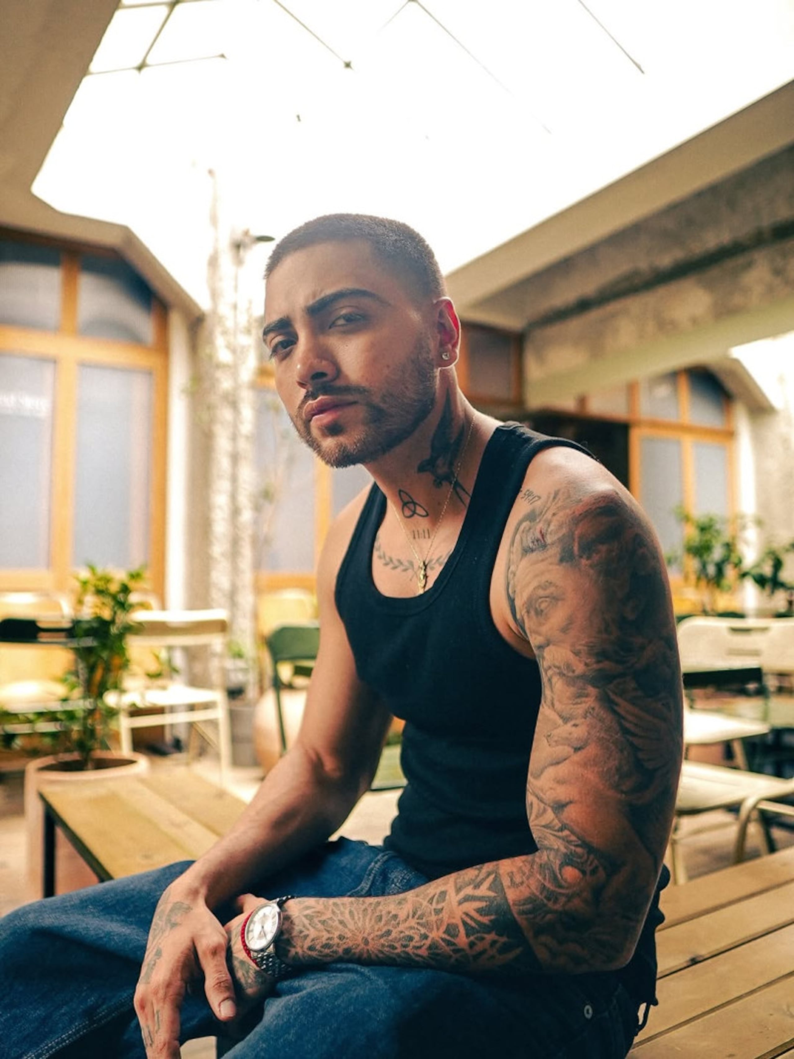 Zalek, cantante urbano de Barranquilla, Colombia.