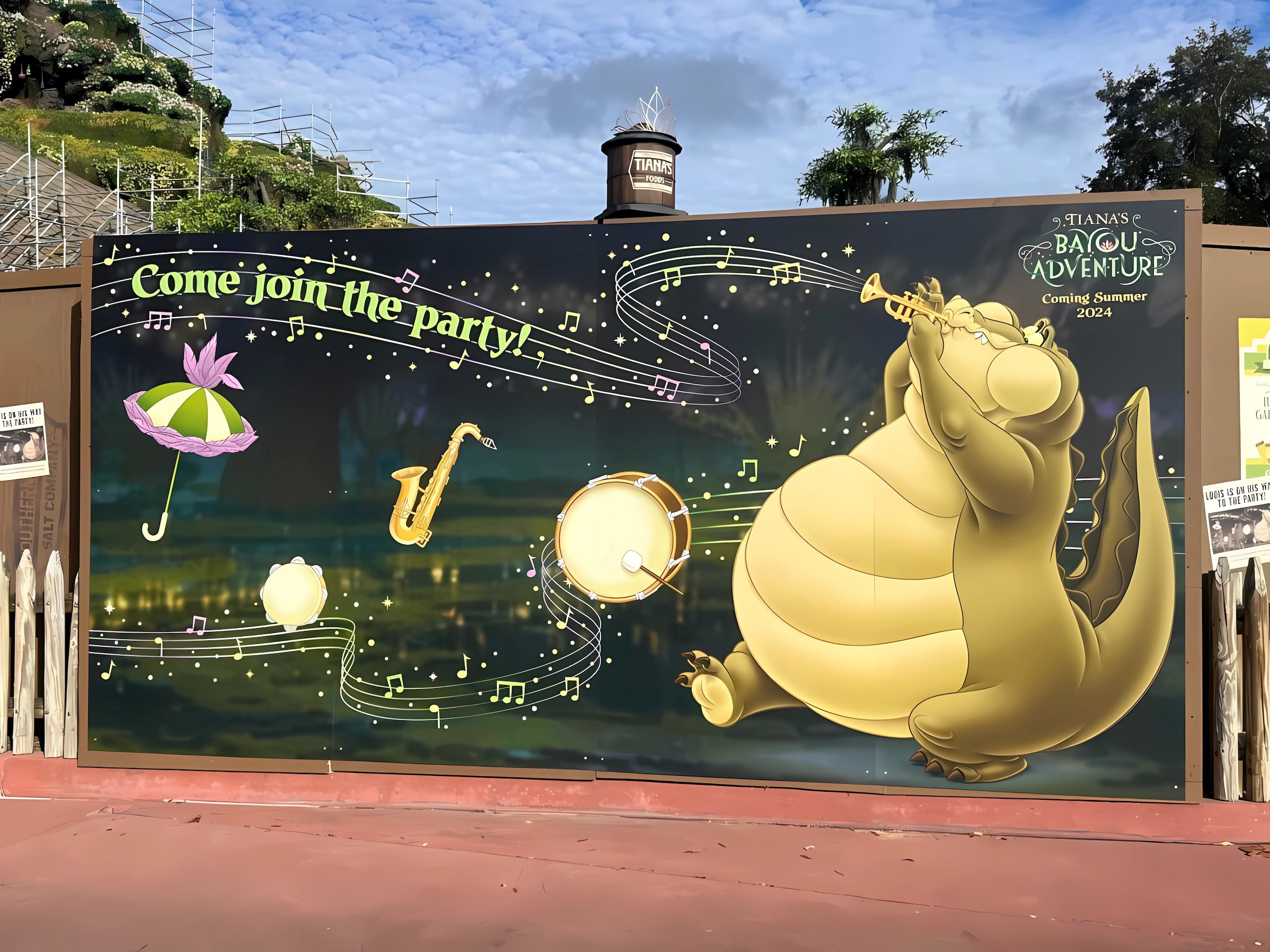 La atracción "Tiana’s Bayou Adventure" contó para su elaboración con artesanos de Luisiana.