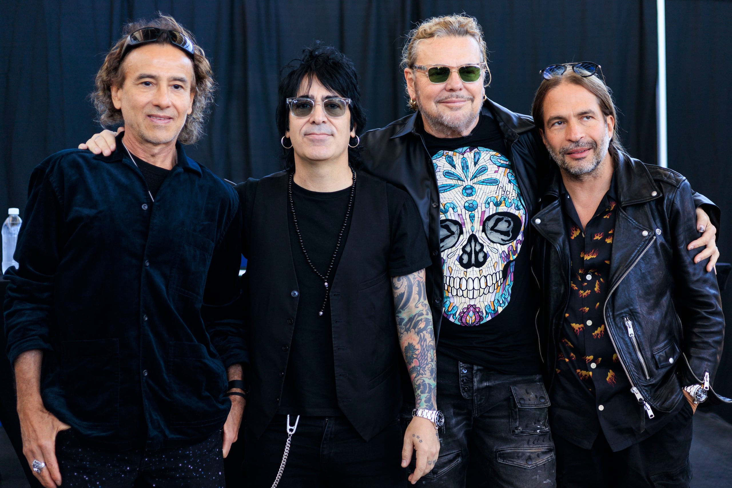 La famosa banda se encuentra de gira en Estados Unidos.