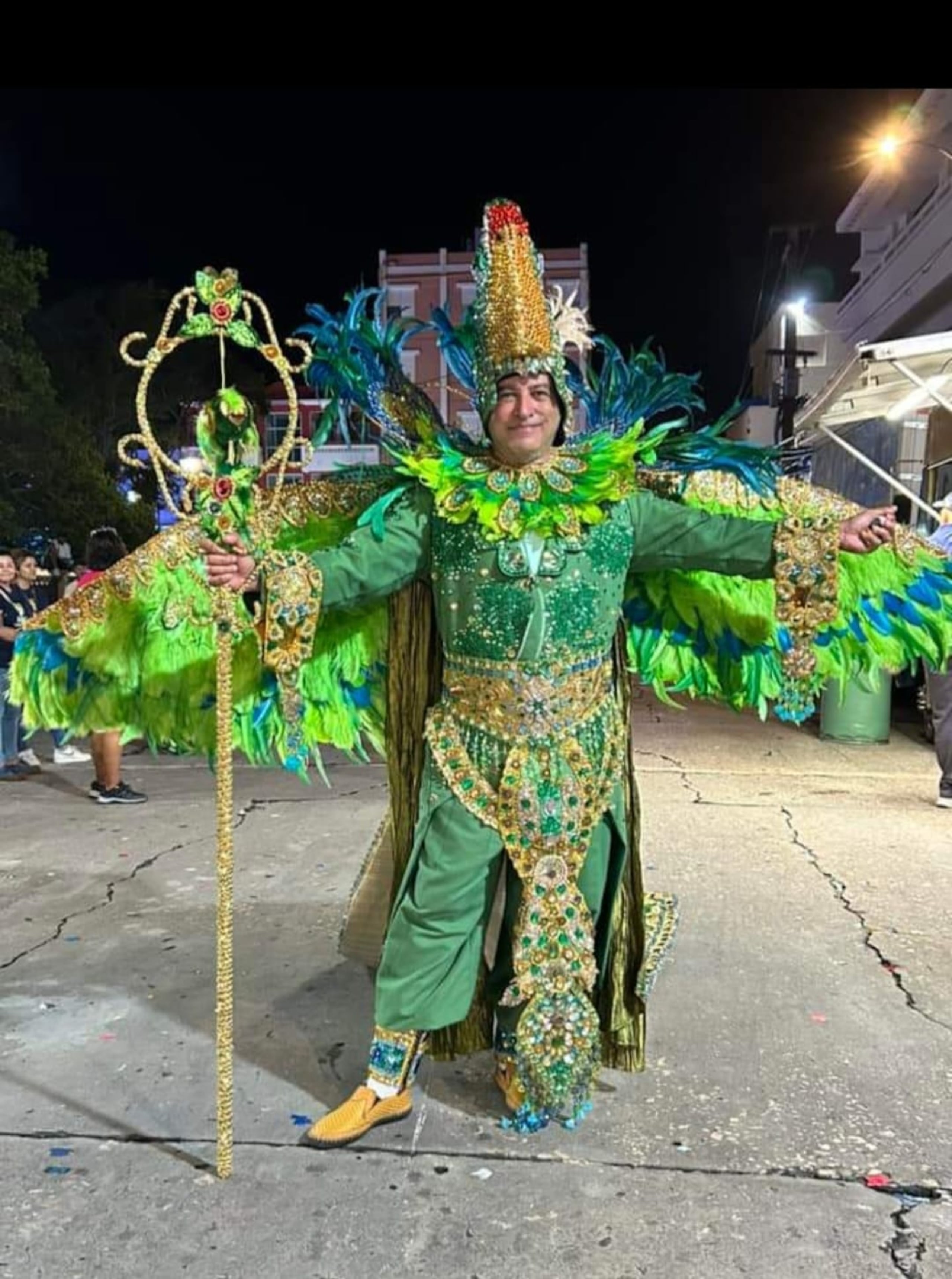 Luis Casiano se encuentra entusiasmado en representar a su pueblo desde la "Gran Manzana".