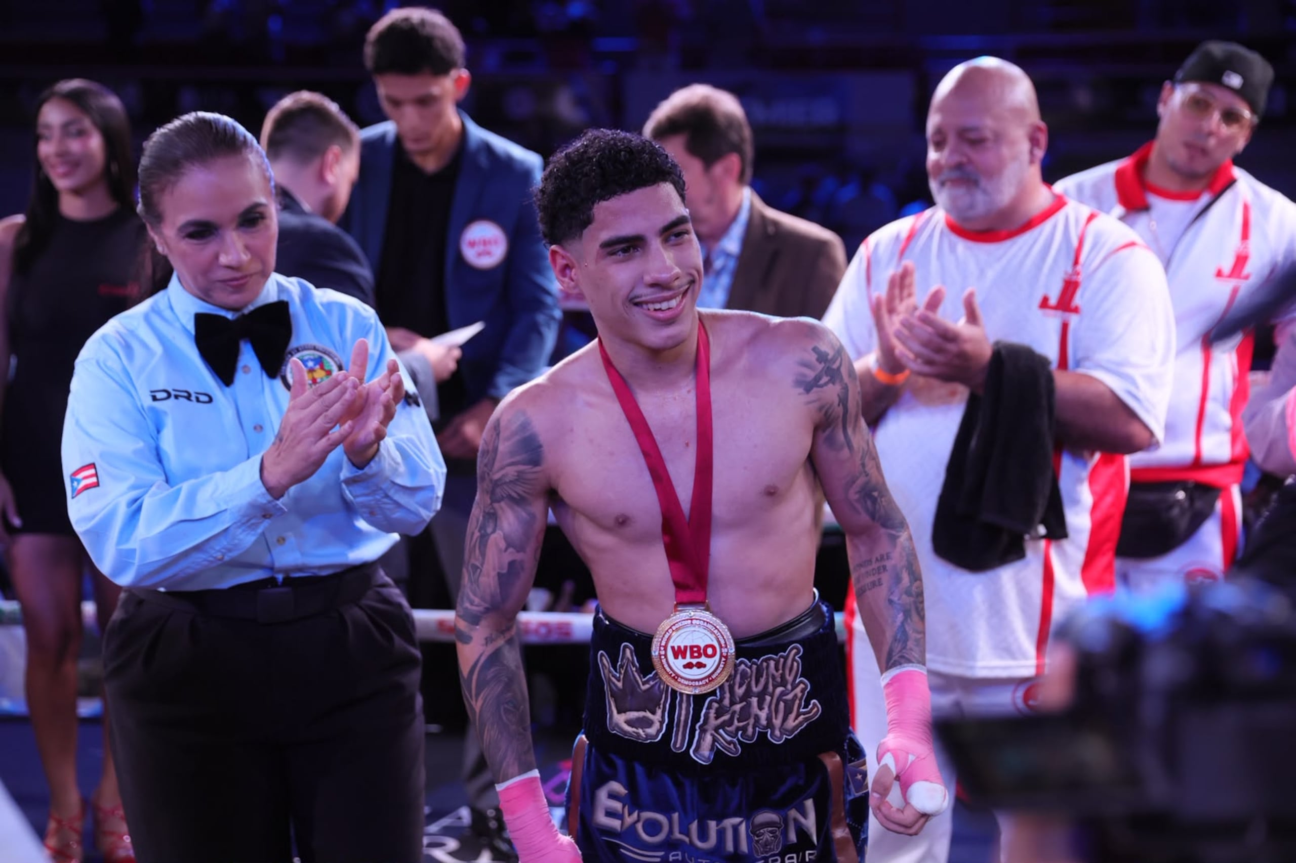 Juanmita López ganó la medalla de oro World Class Prospect de la Organización Mundial de Boxeo (OMB).