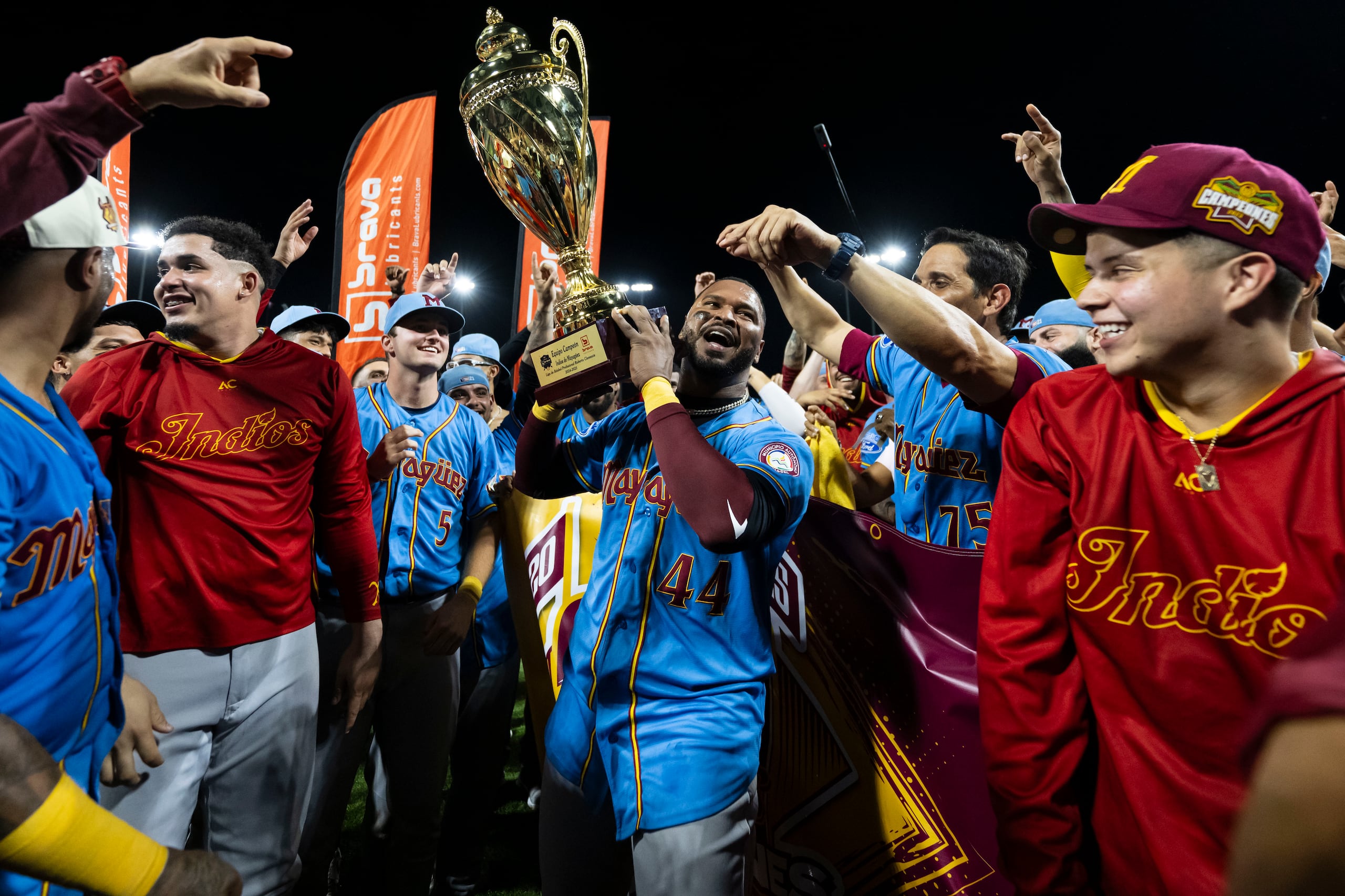 Los Indios de Mayagüez fueron los campeones de la pasada campaña.