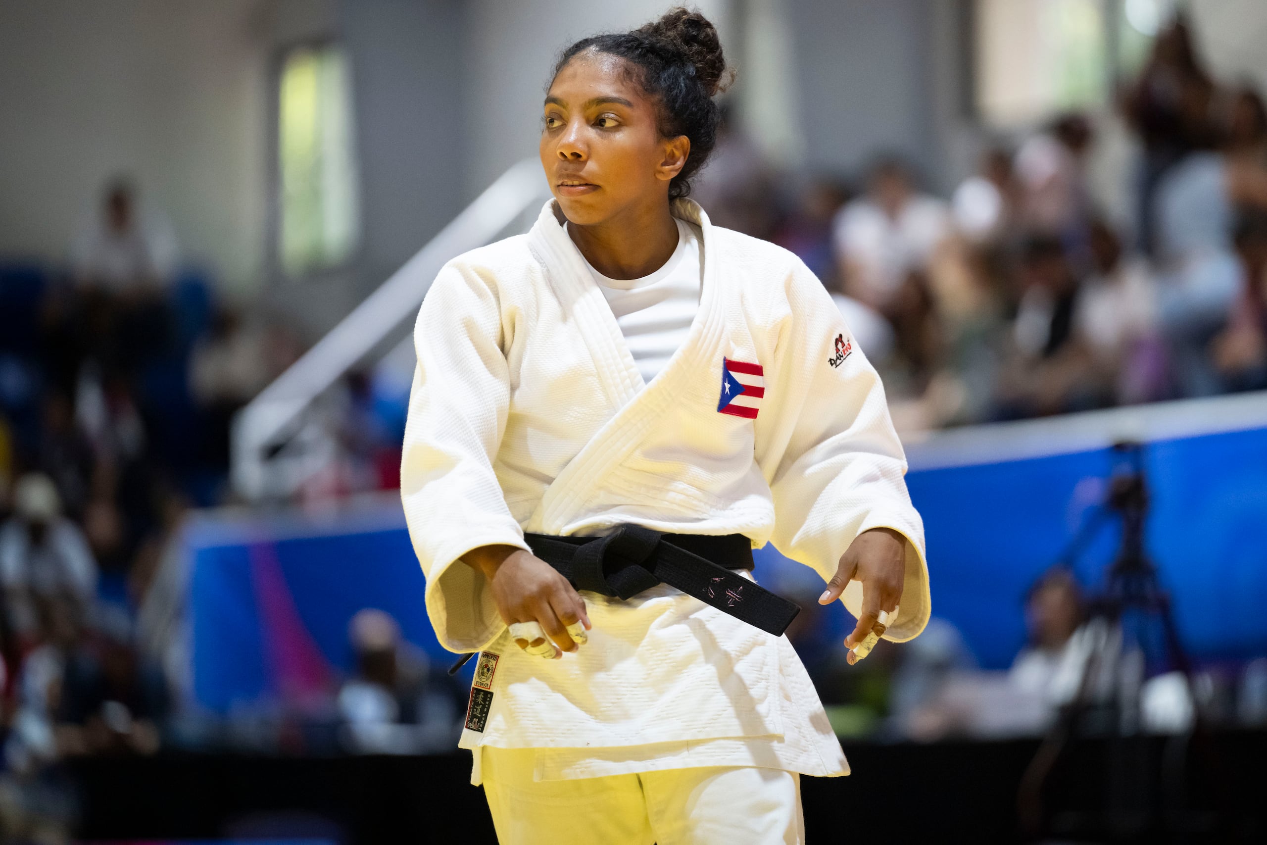 Francine Echevarría en los Juegos Centroamericanos y del Caribe de Santo Domingo 2026.