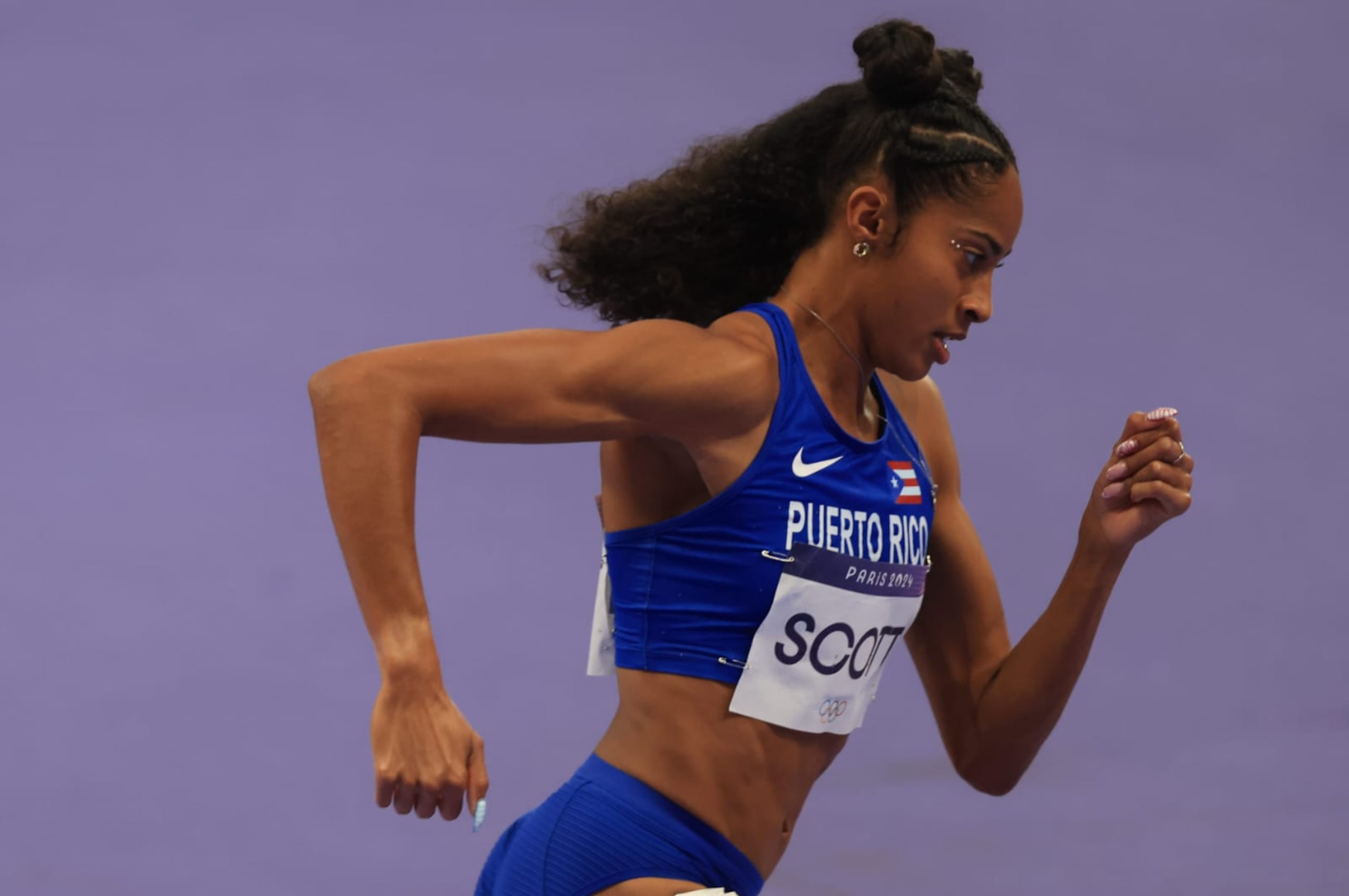 Gabby Scott logró renovar su marca nacional en ronda preliminar y ronda de repechaje. Ya hoy, en su tercer día corrido sobre la pista, no alcanzó bajarla nuevamente, lo que necesitaba para poder clasificarse a la final.