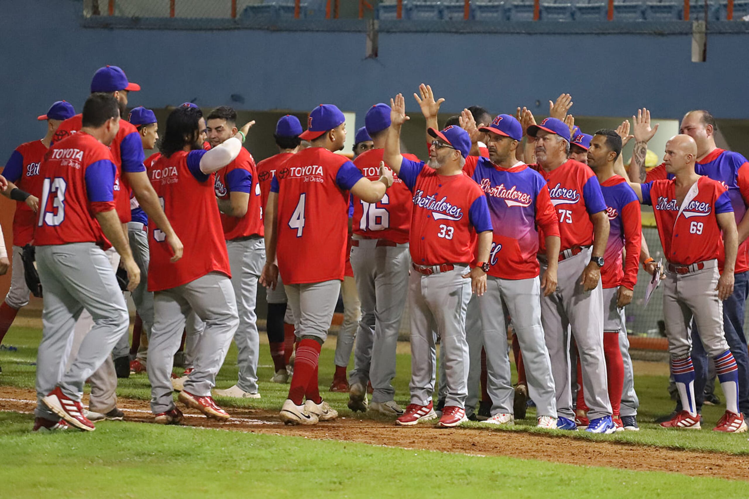 Hormigueros celebra una victoria en la final seccional de la Doble A.
