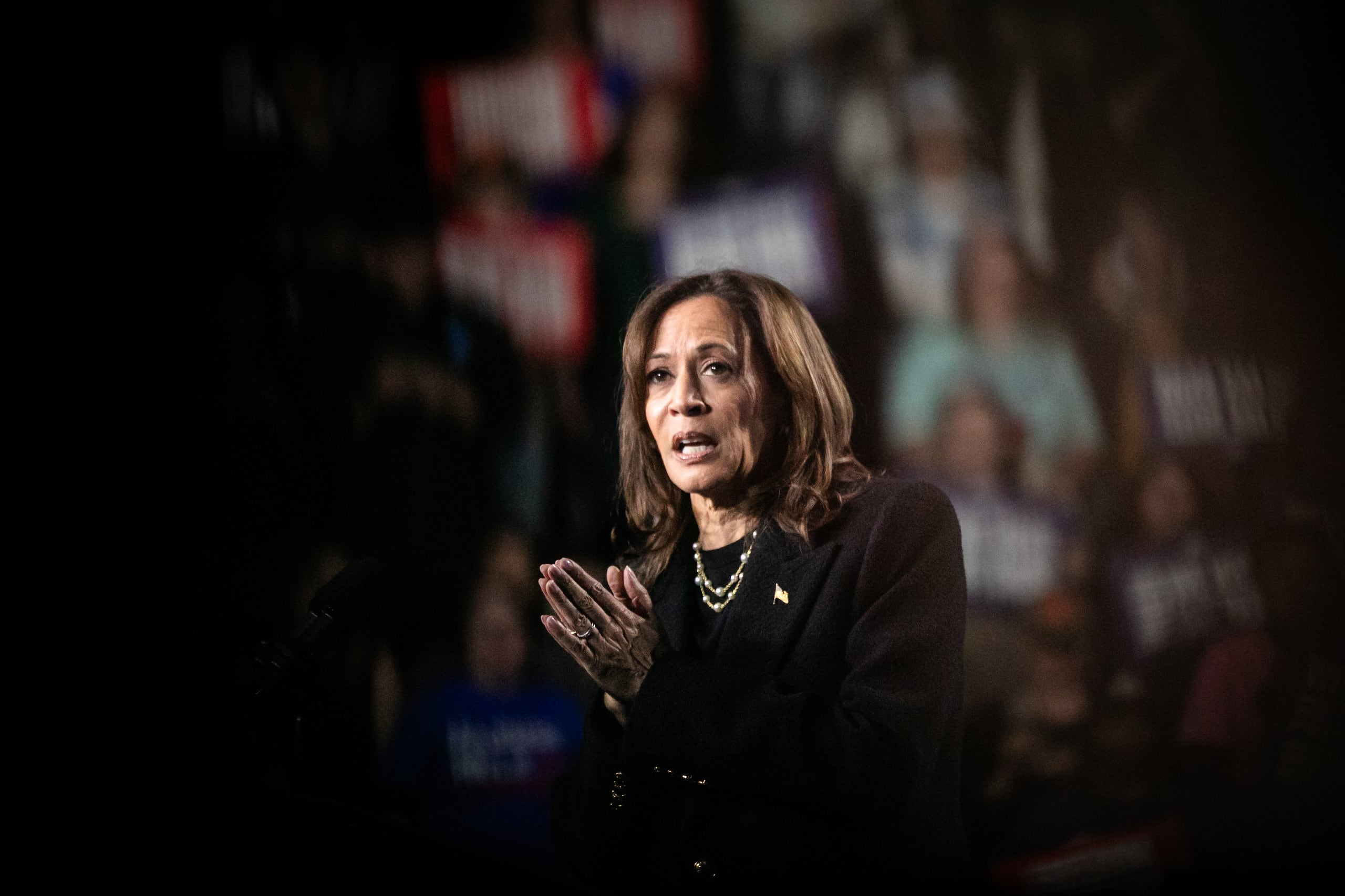 La vicepresidenta estadounidense, Kamala Harris.