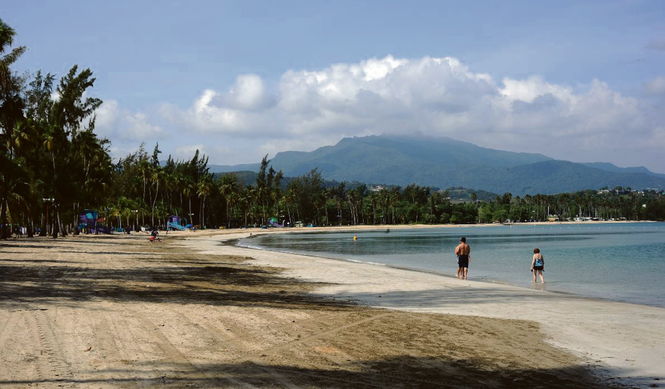 Balneario La Monserrate, en Luquillo.