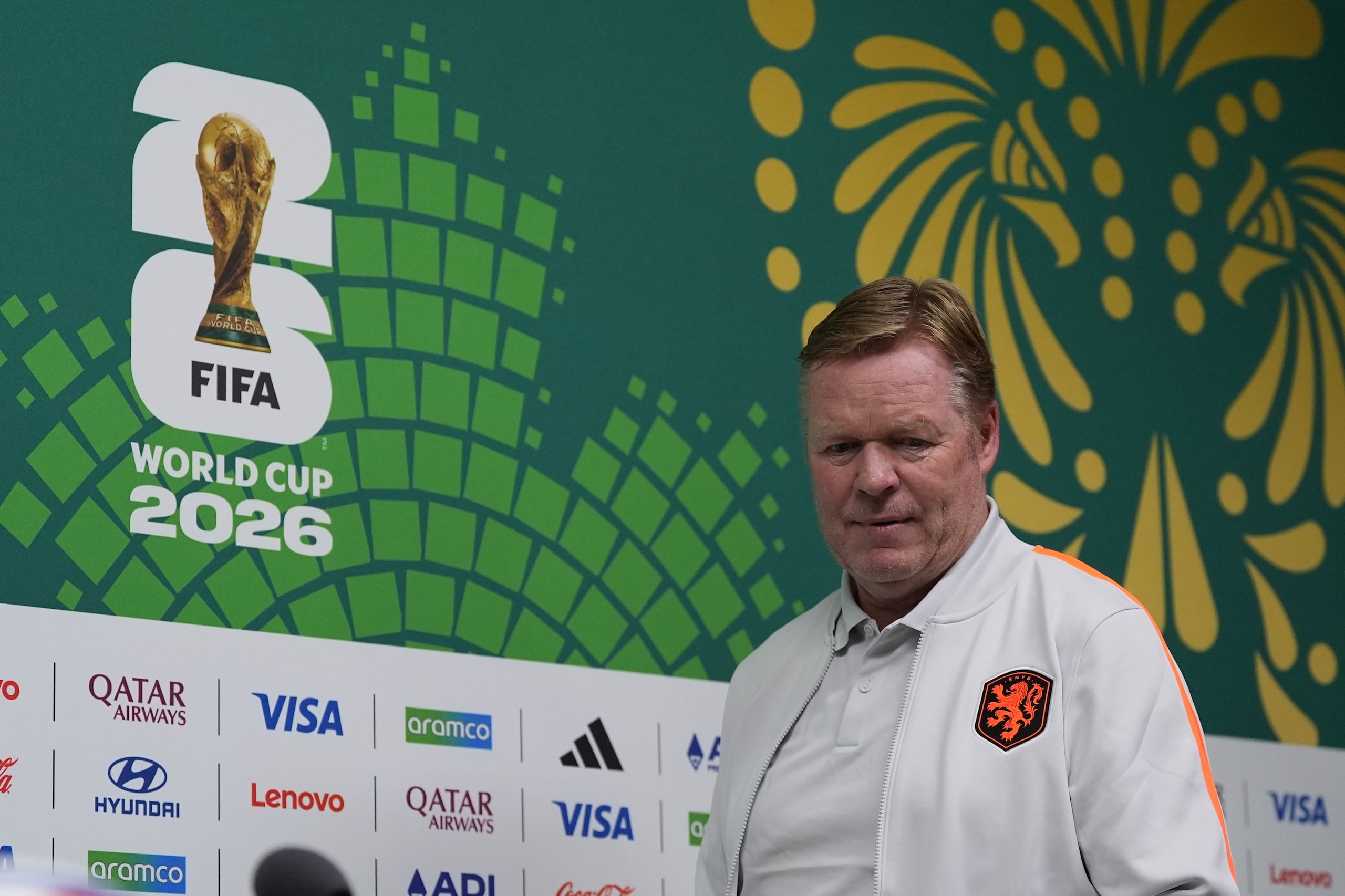 El técnico de Países Bajos Ronald Koeman.