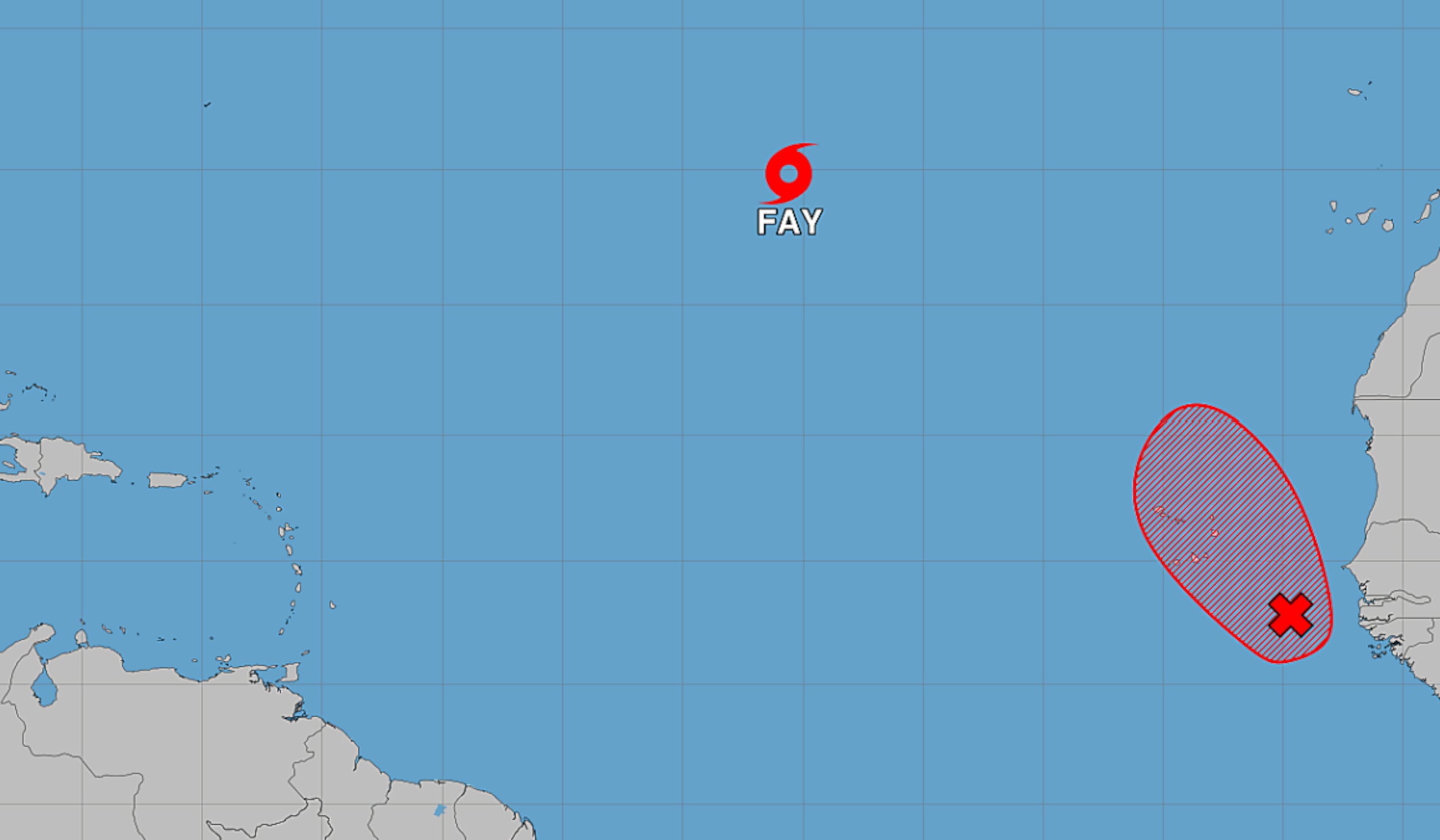 La actividad ciclónica se desarrolla lejos de Puerto Rico.