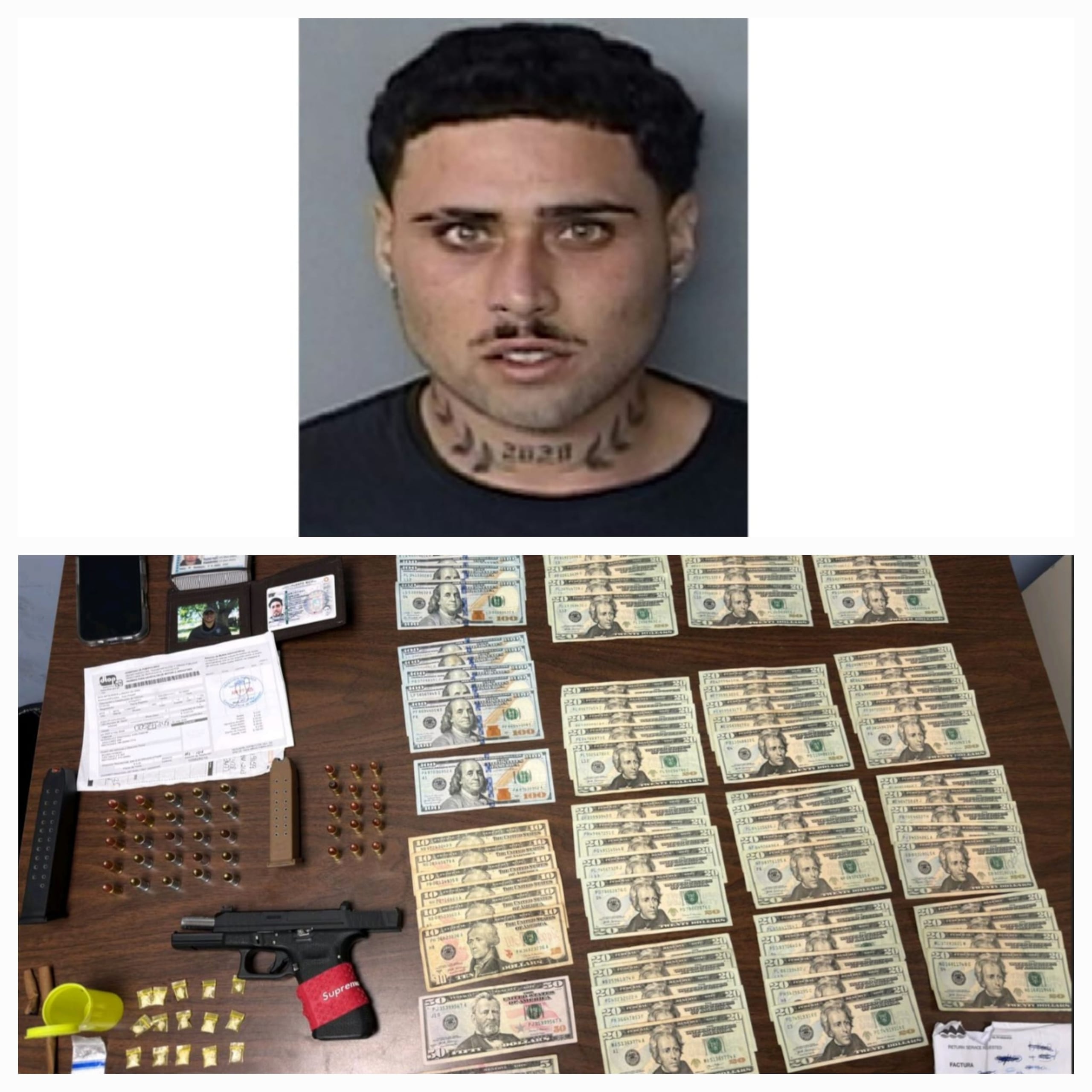 Juan J. Pellot Rodríguez enfrenta cargos por Ley de Armas, posesión de sustancias controladas, obstrucción a la justicia y Ley 22.