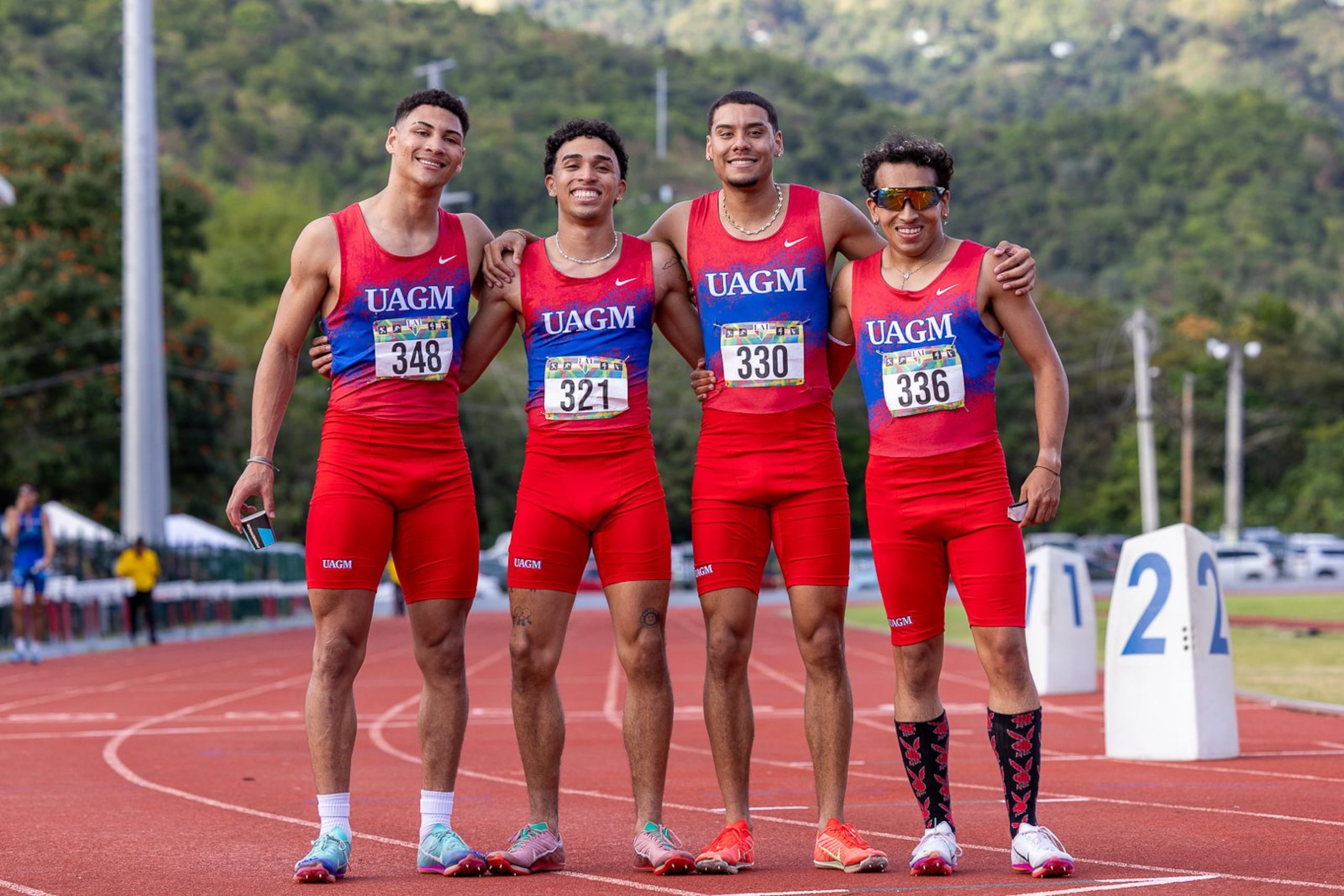 Yariel Pérez, Adrián Canales, José Figueroa, y Ángel Márquez.