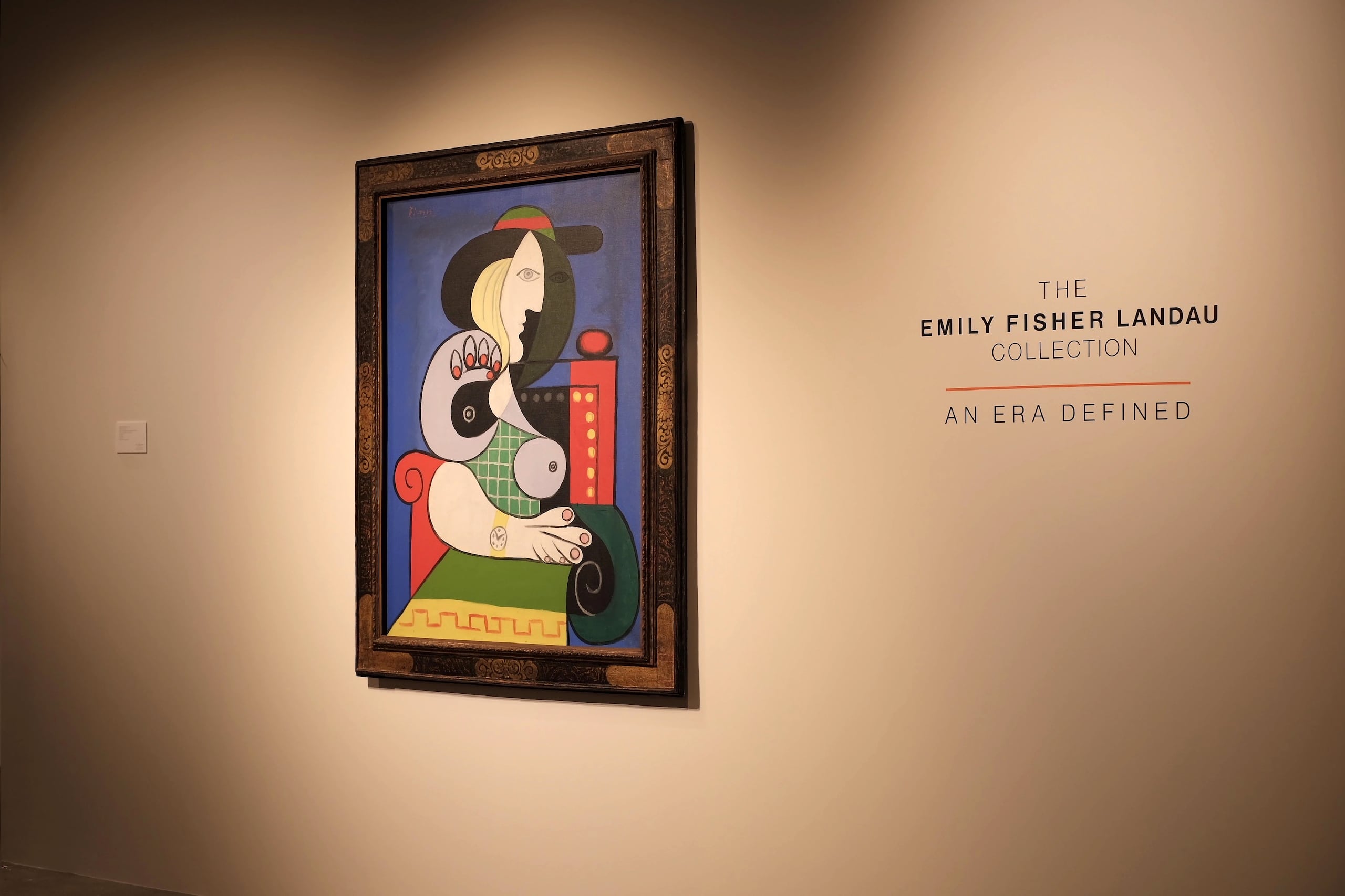 La obra forma parte de la colección privada de Emily Fischer Landau, una veterana coleccionista de arte que falleció el pasado mes de marzo en Florida, a los 102 años.