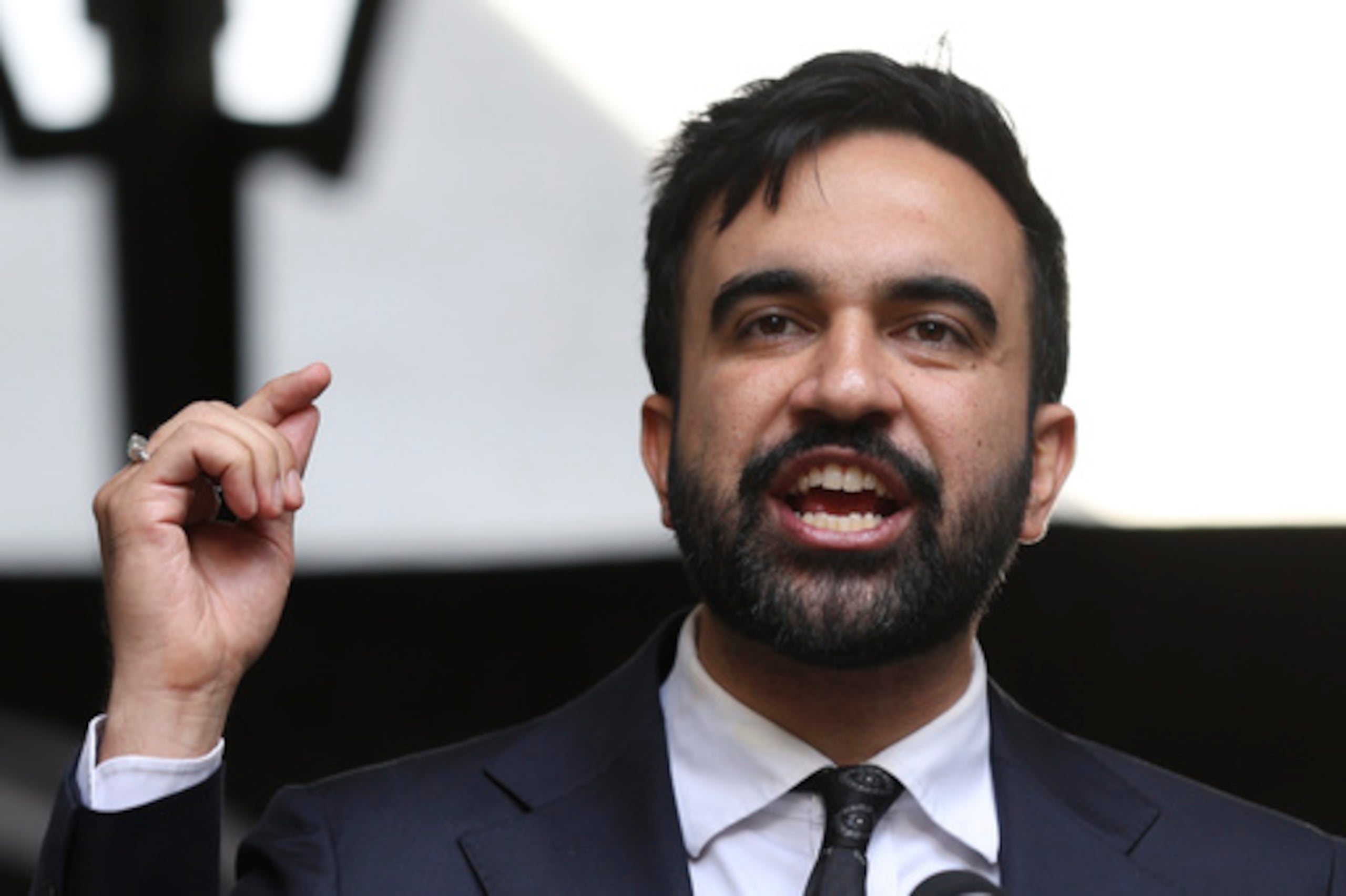 Zohran Mamdani, candidato demócrata en Nueva York.