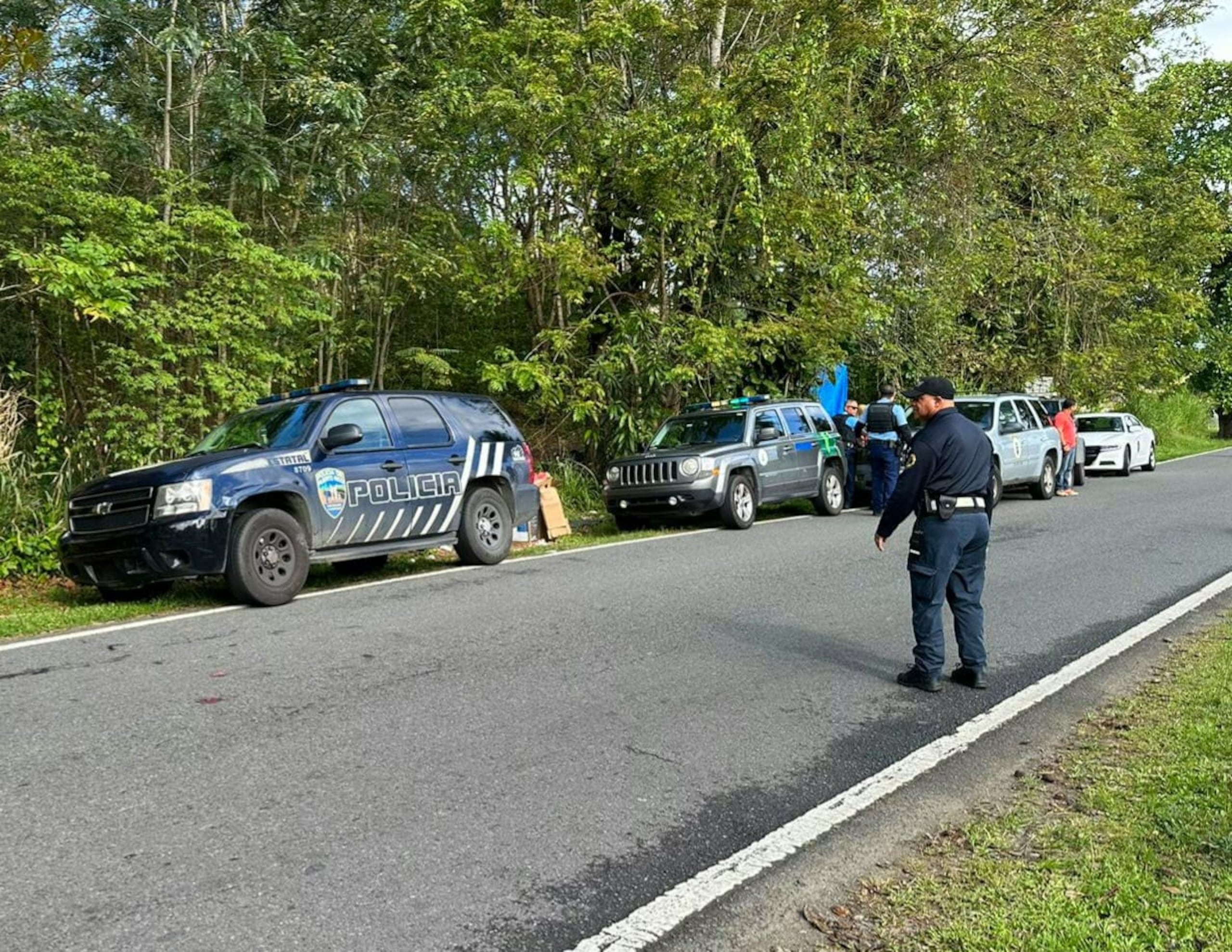 Las autoridades se movilizaron al lugar para investigar la escena.