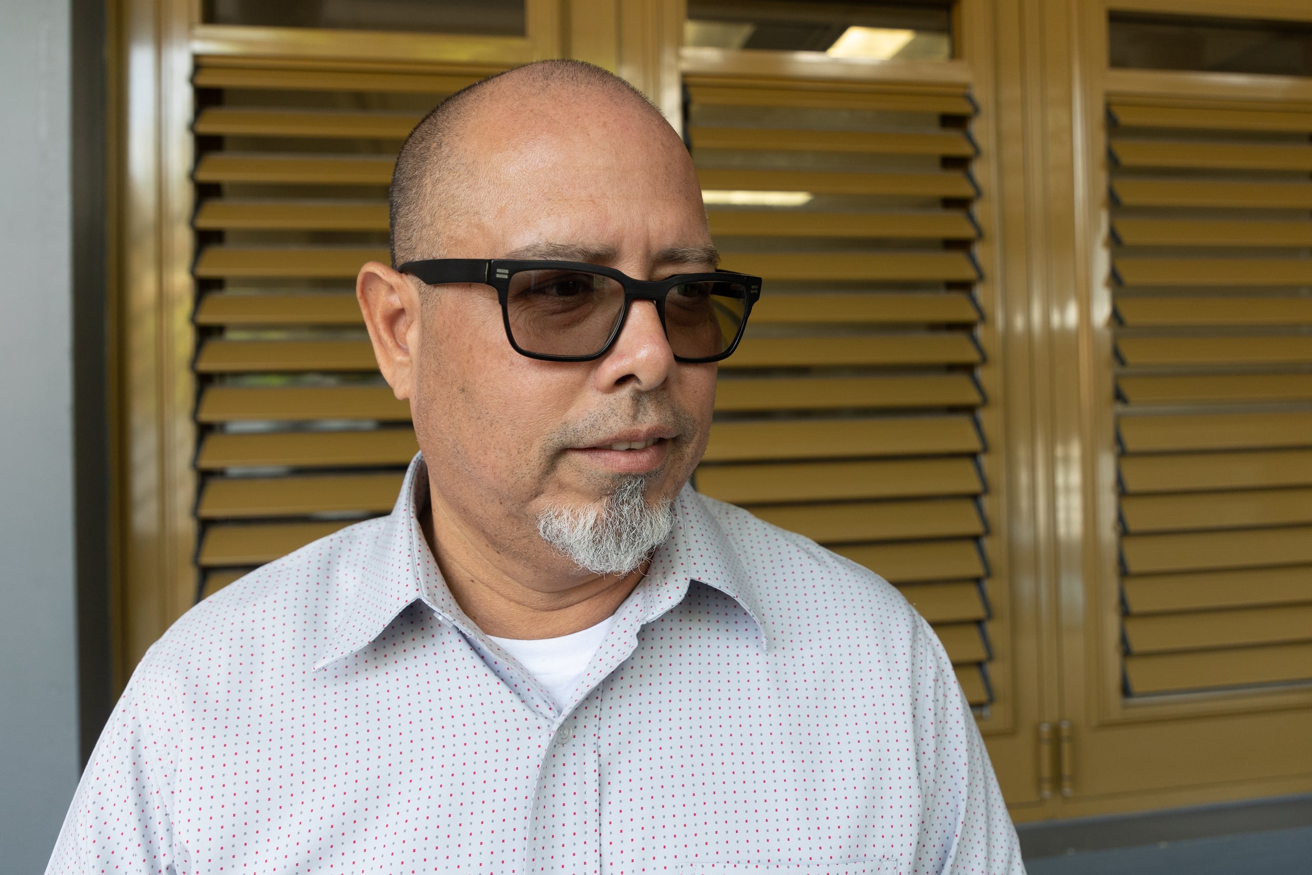 Edgar Luis Toucet Colón, empleado del municipio.