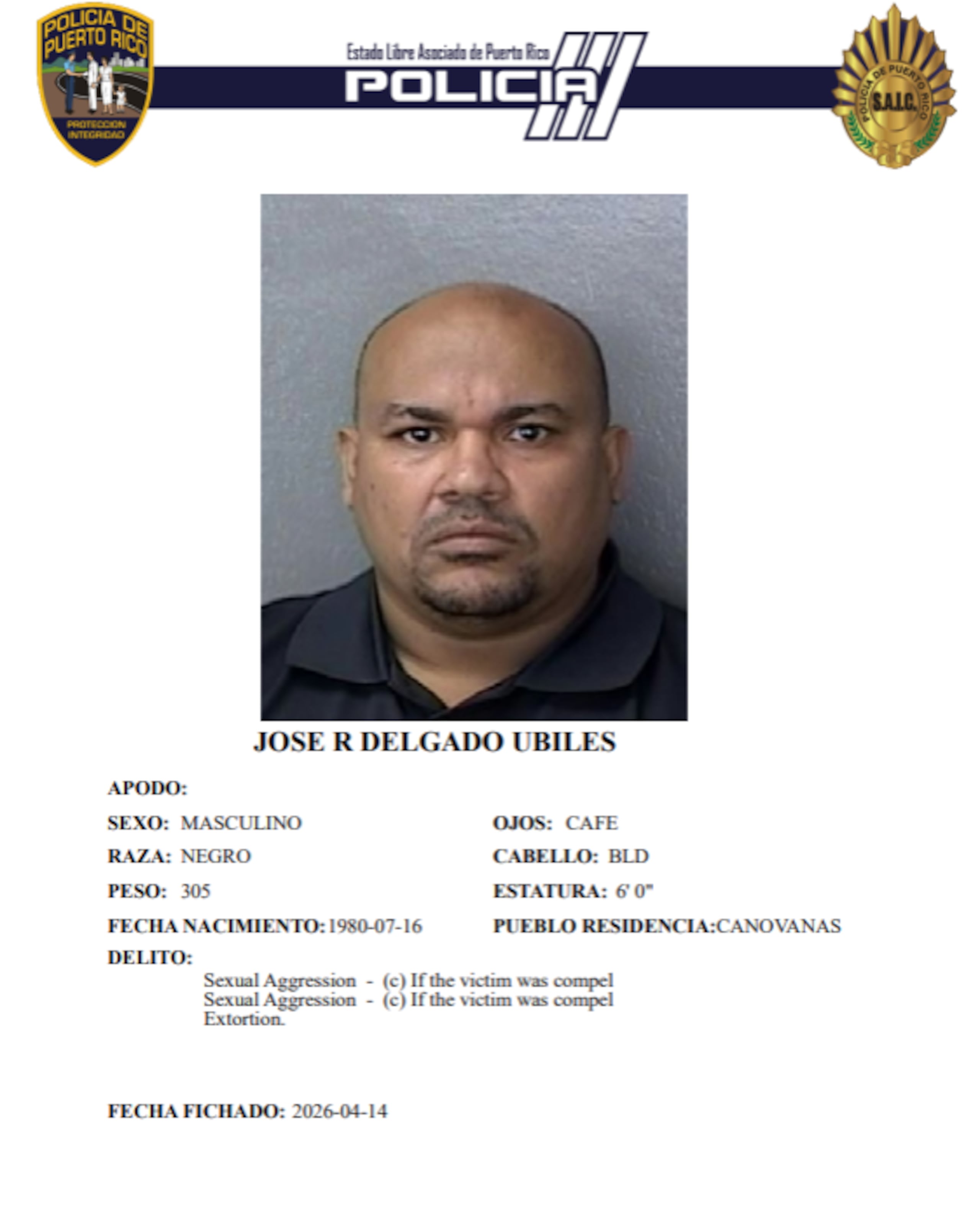 José Delgado Ubiles.