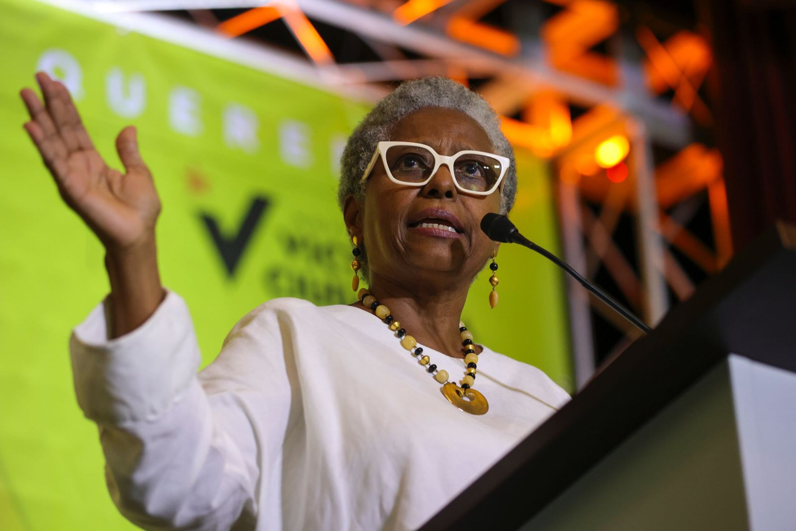 Ana Irma Rivera Lassén, candidata a la comisaría residente en Washington de la Alianza entre el PIP y MVC