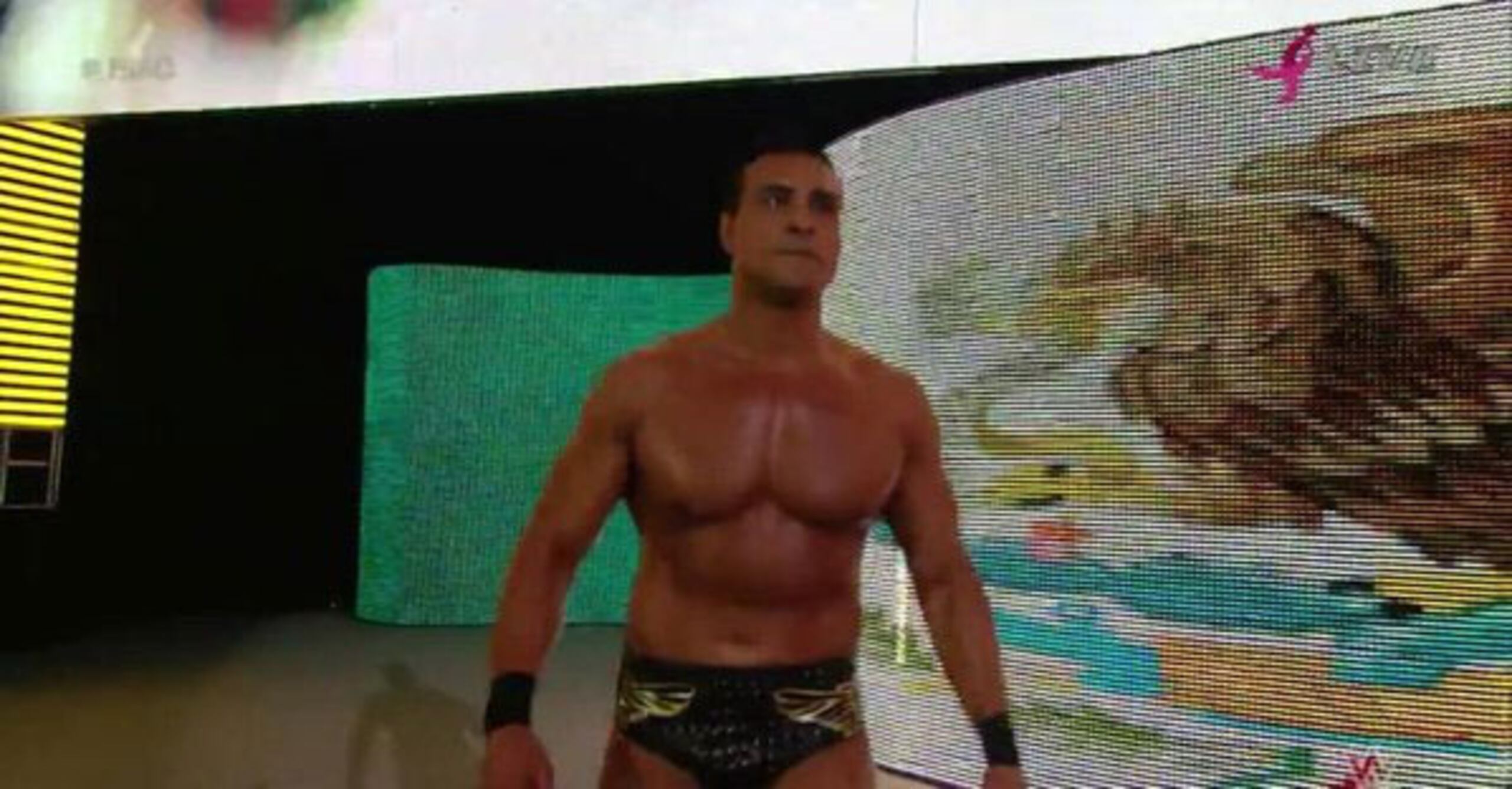 Alberto del Río consigue protagonismo inmediato con la correa de Estados Unidos en mano. (Twitter)