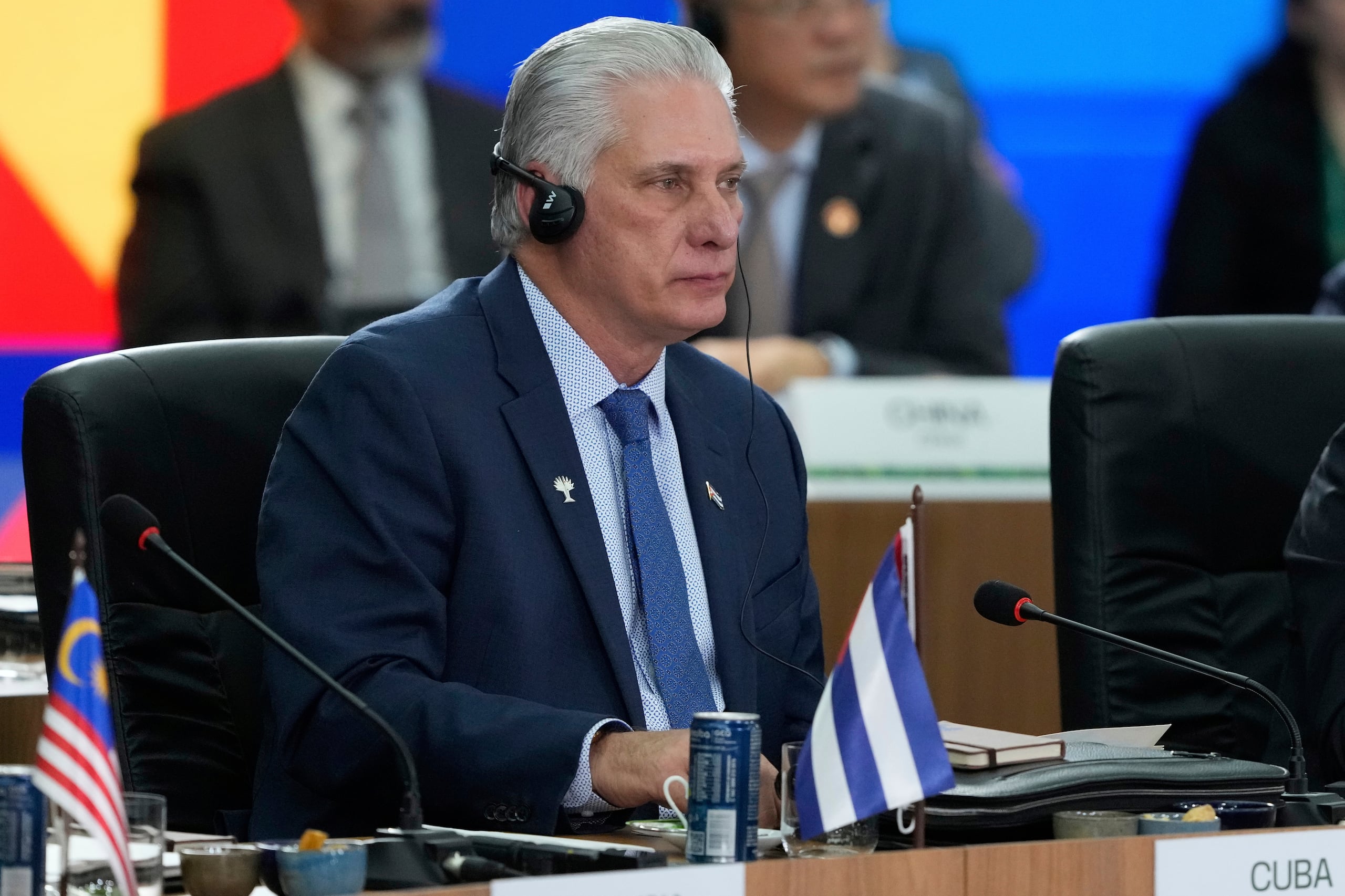 El presidente de Cuba, Miguel Díaz-Canel