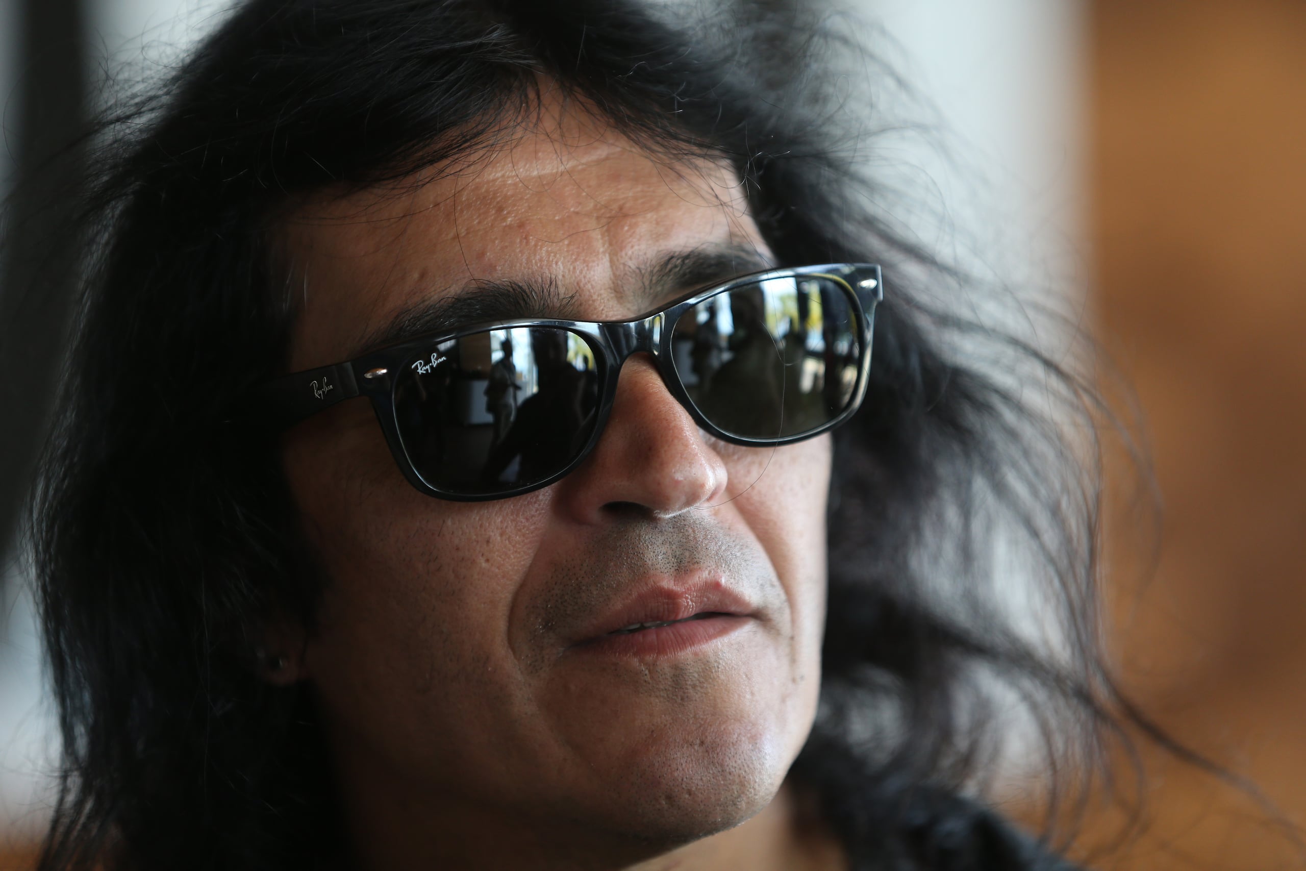 Felipe Staiti en una conferencia de prensa en San Juan sobre el concierto de los Enanitos Verdes en 2013.