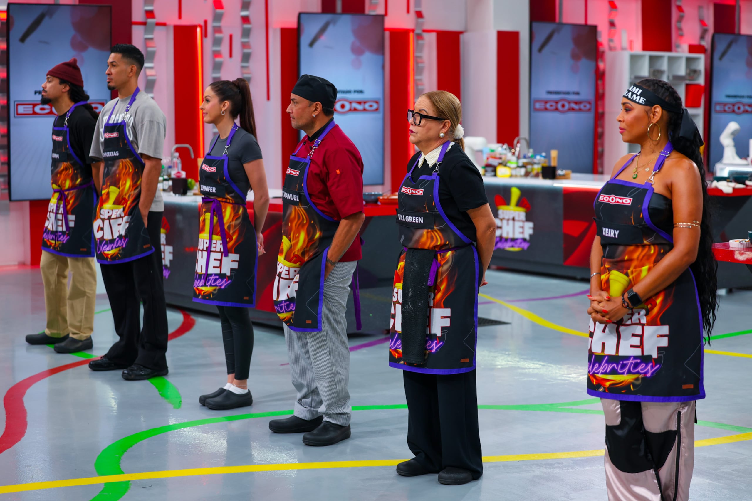 Las estrellas tuvieron que explorar la cocina vegana en la competencia culinaria de Wapa TV.