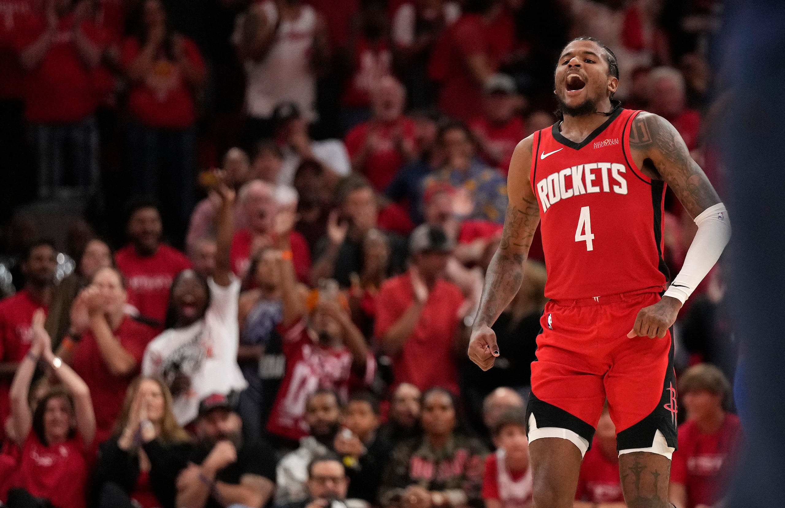 El escolta de los Rockets Jalen Green.