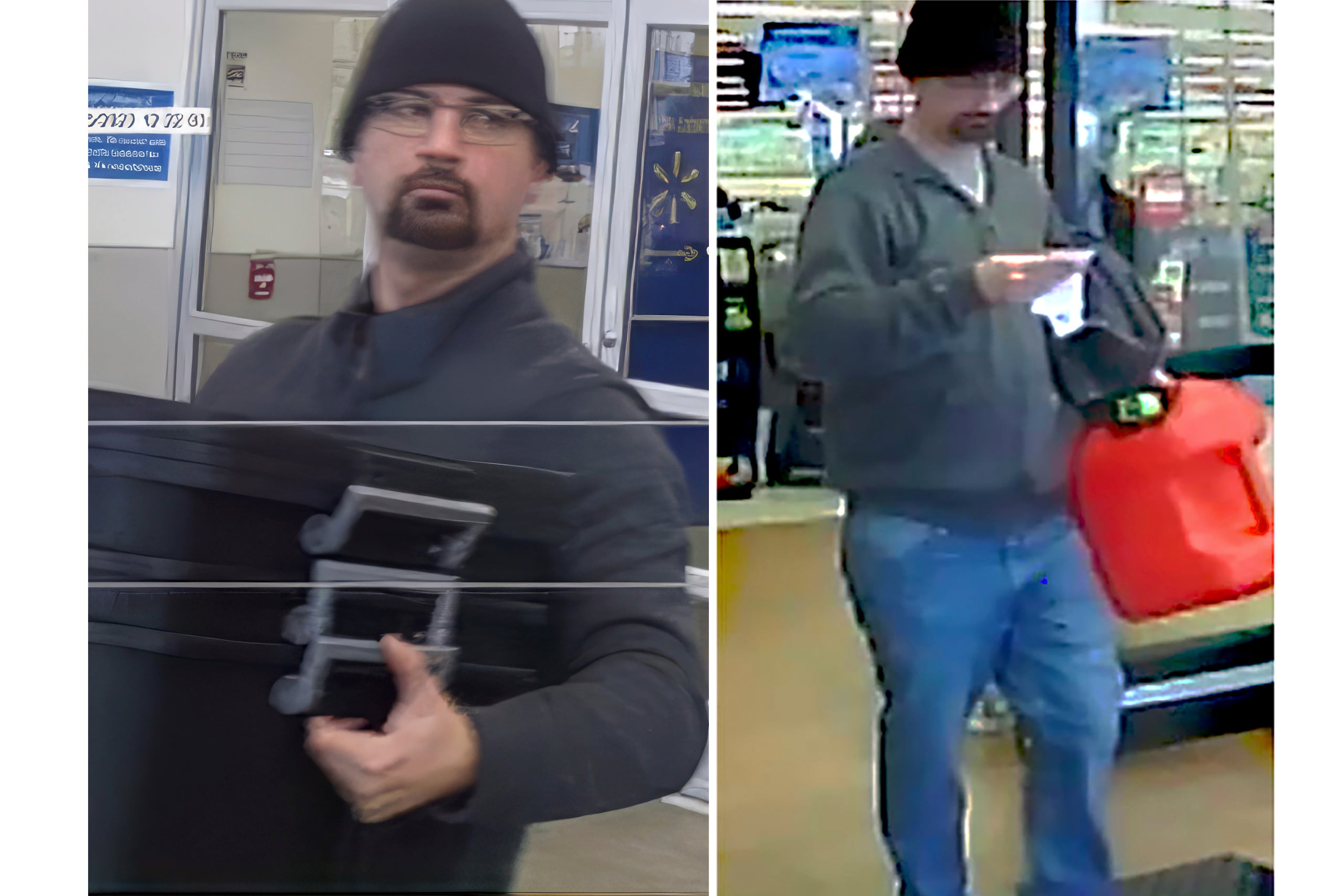 La policía dice que Avery condujo hasta la zona de Rochester el miércoles y se registró en un hotel. El sábado se dedicó a comprar gasolina y contenedores de gasolina por la zona.