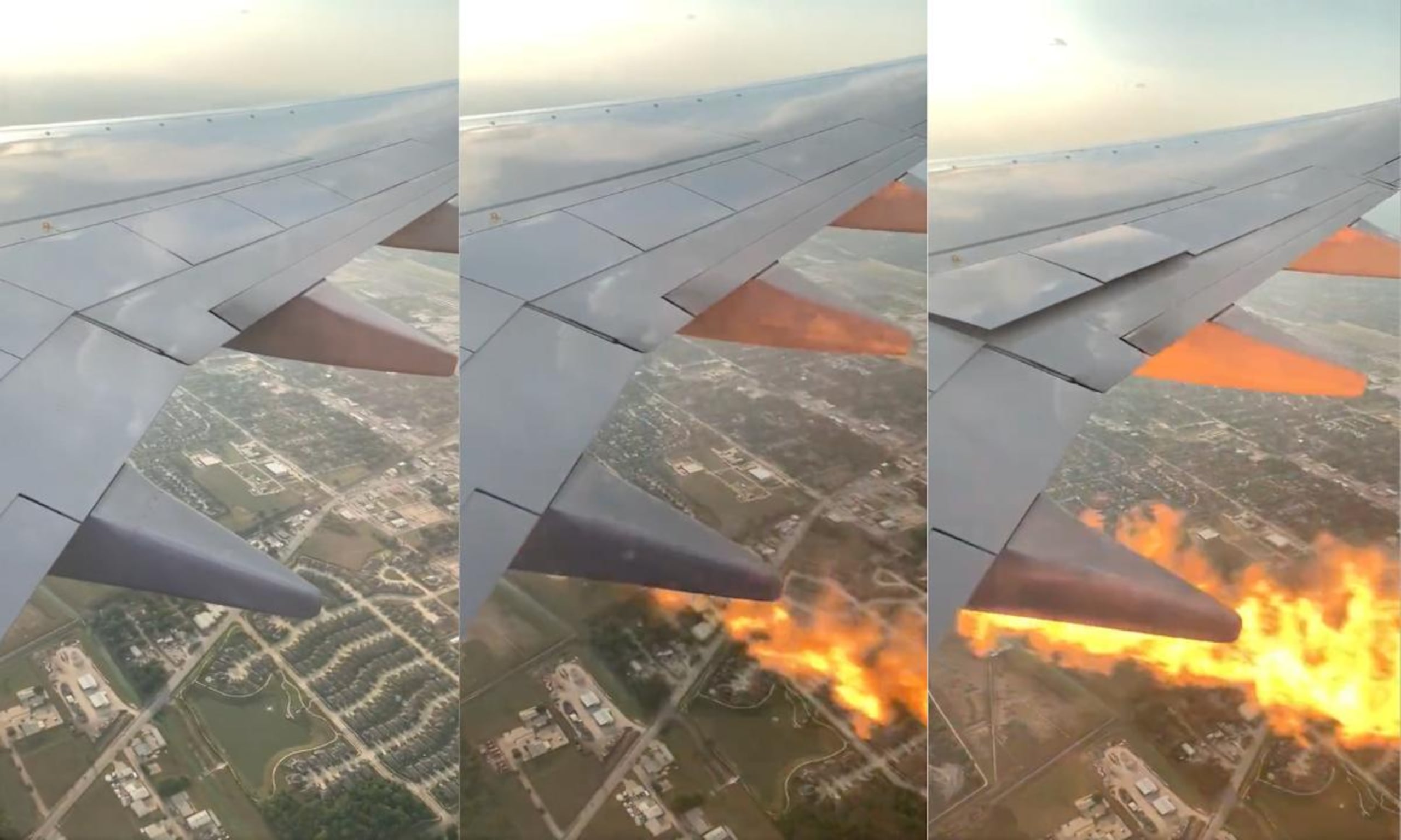 El avión experimentó una dificultad mecánica después del despegue.