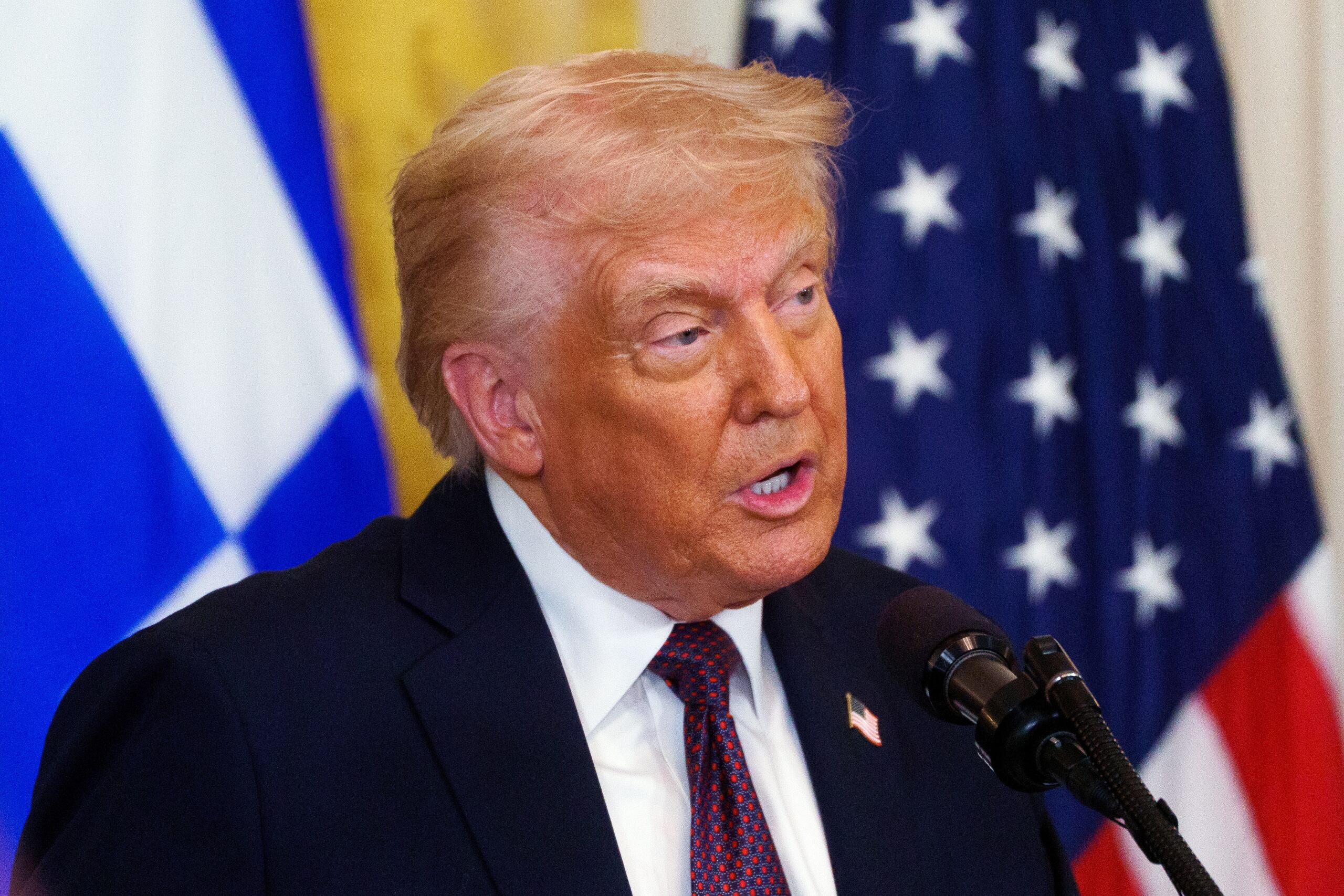 El presidente de Estados Unidos, Donald Trump. (EFE/WILL OLIVER)