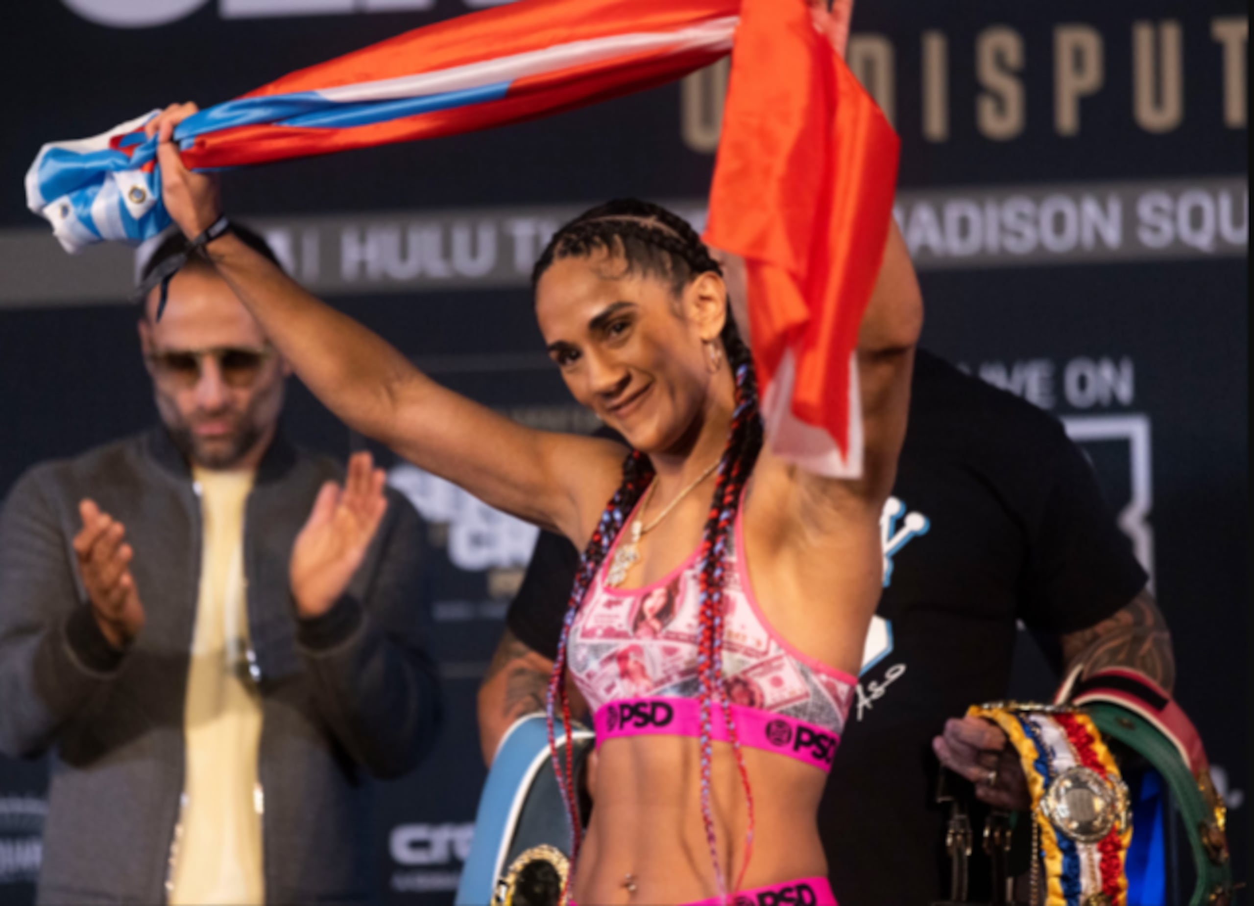 Amanda Serrano arriesgará todos los cinturones de la división pluma.