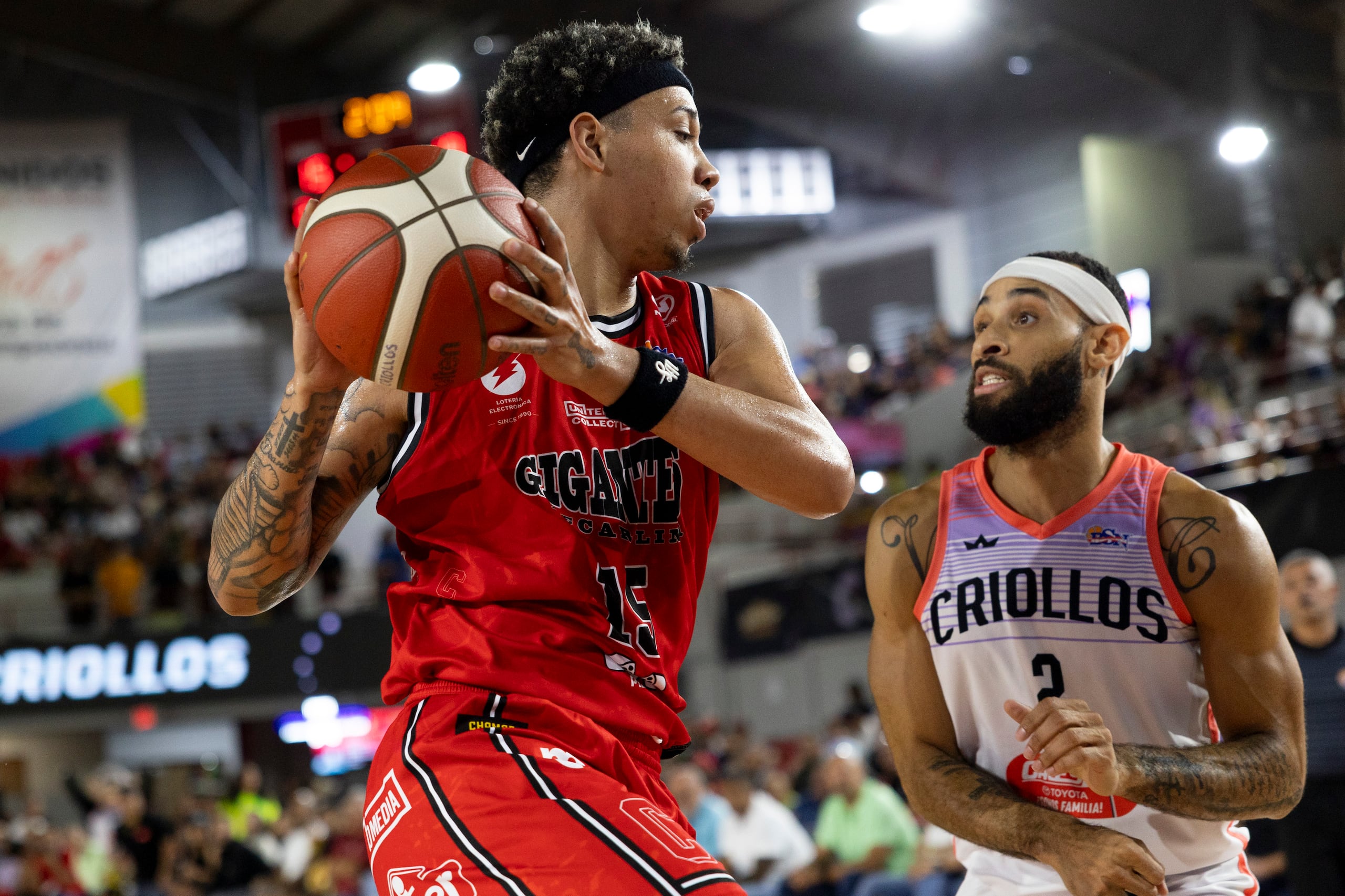 El escolta de los Gigantes de Carolina, Ismael Yomar Cruz, concluyó el partido con 11 puntos y tres triples.