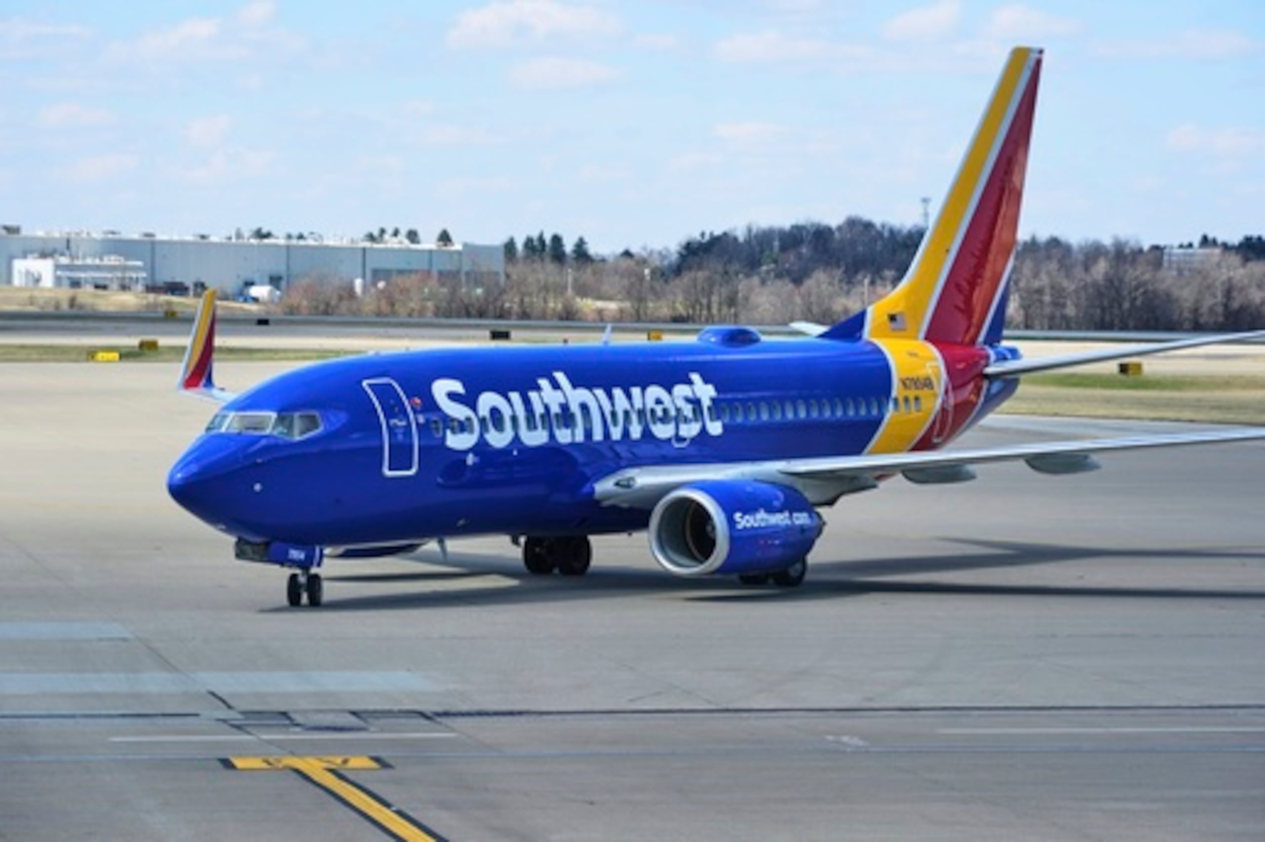 Avión de Southwest en el Aeropuerto de Pittsburgh.