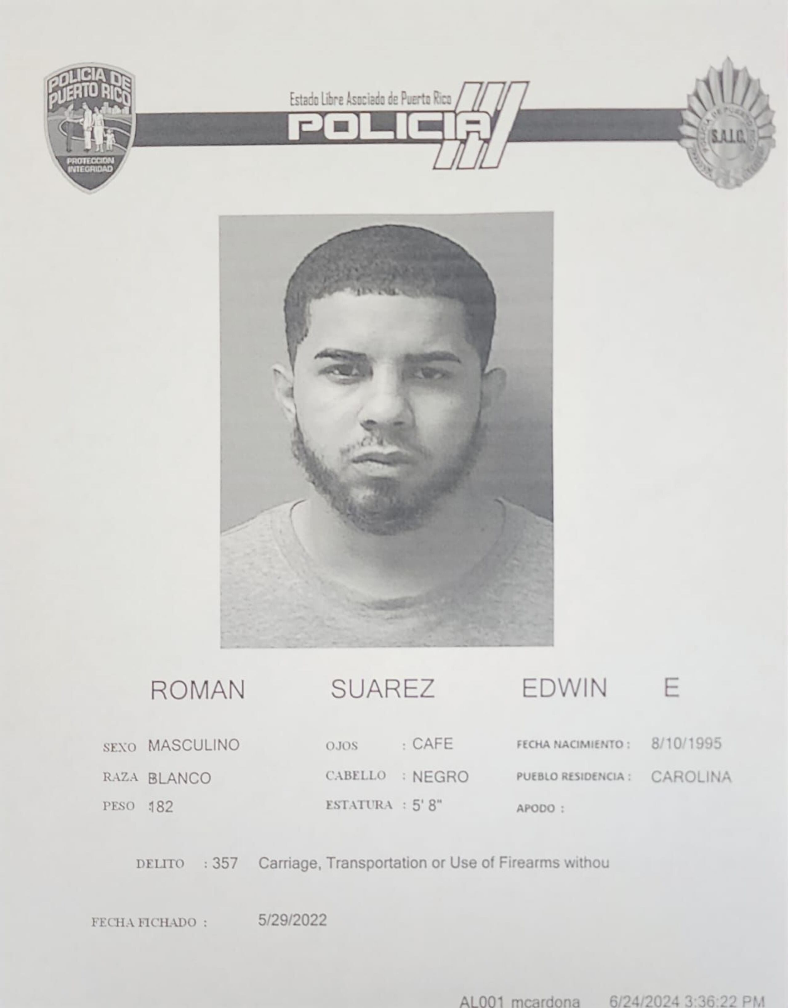 Edwin Ernesto Román Suárez, alias Pinky