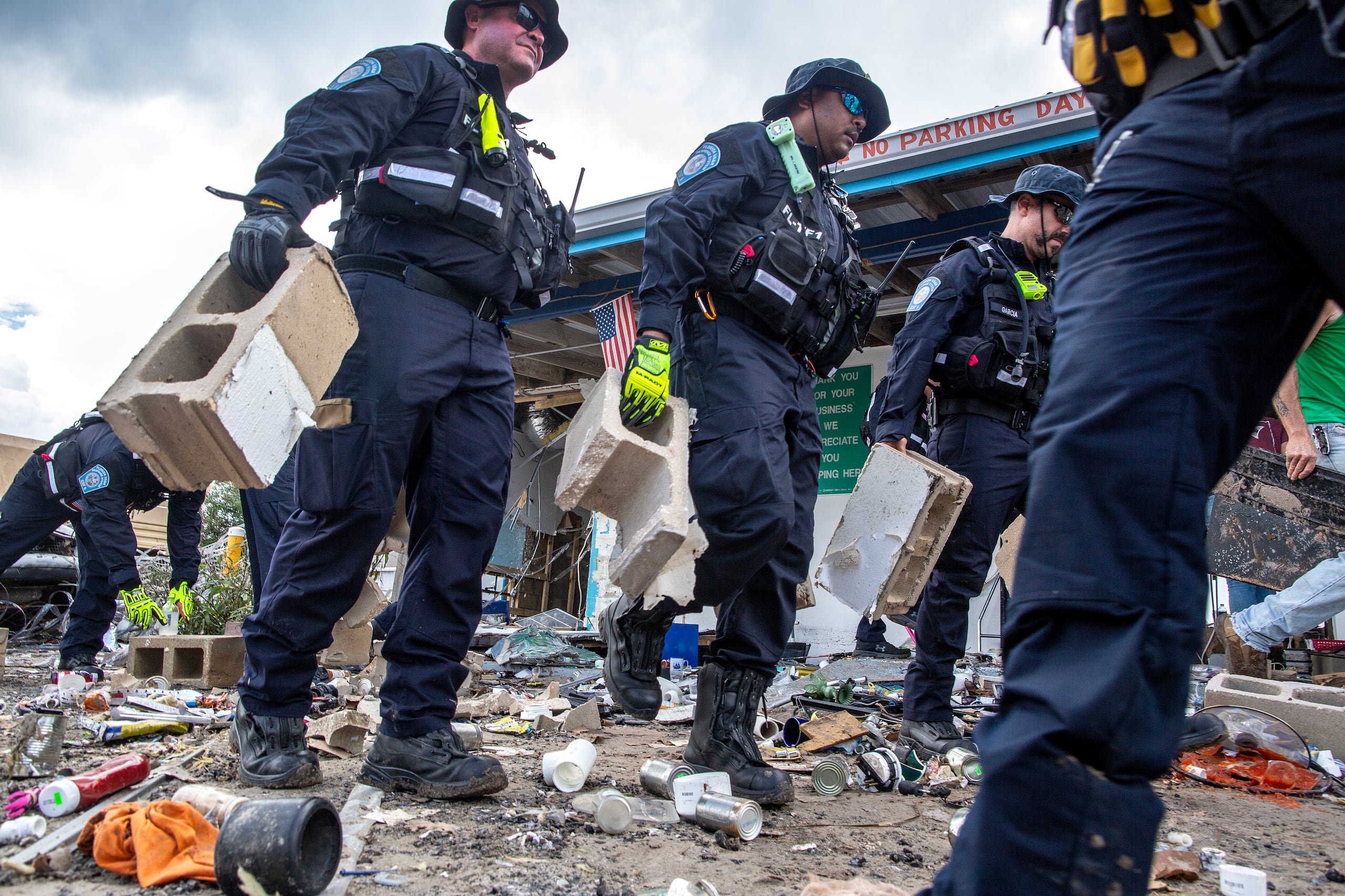 Los equipos de emergencia estatales habían logrado rescatar a unas 40 personas que estaban atrapadas en casas o zonas inundadas.